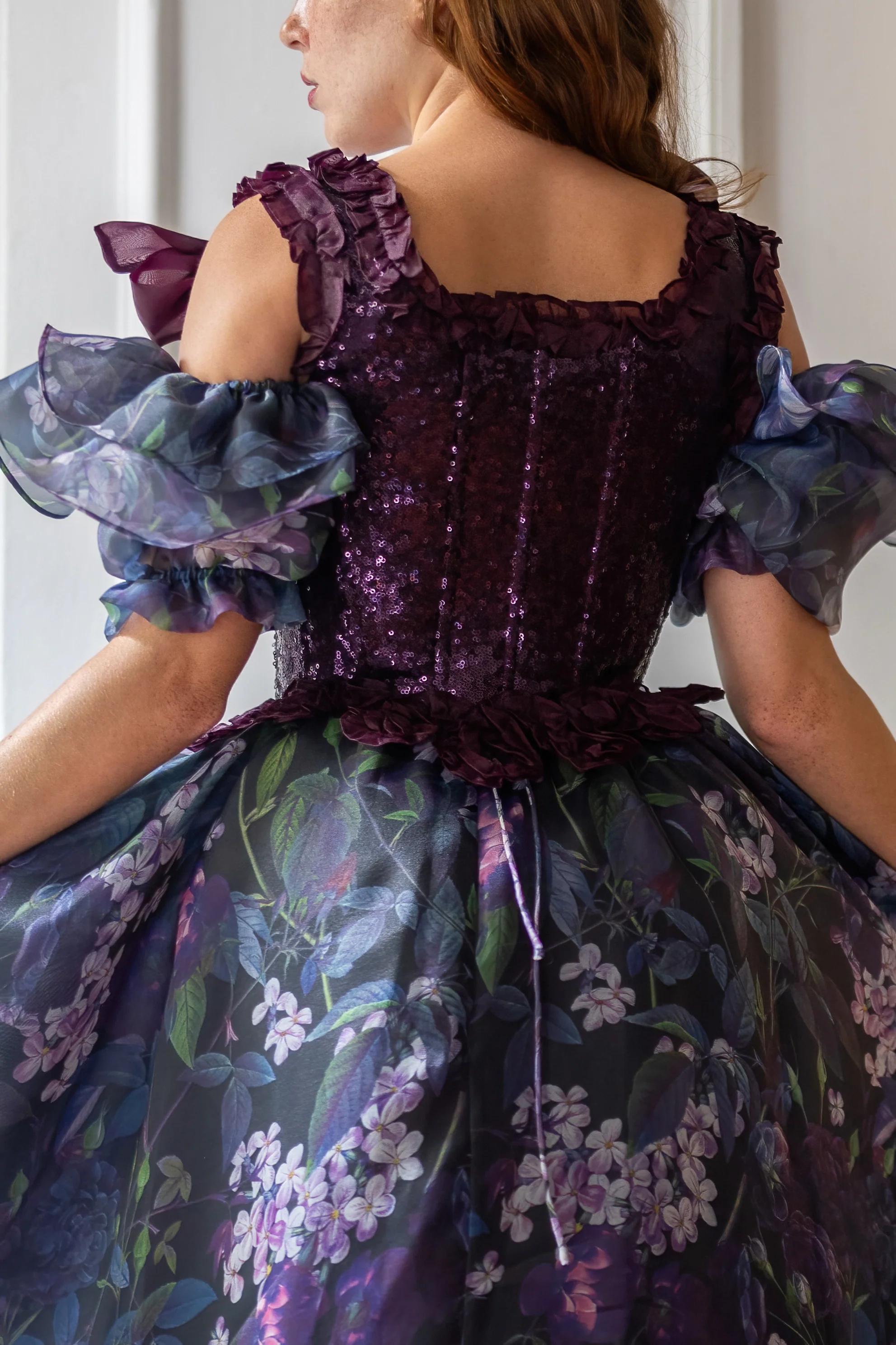 Amethyst Pompadour Corset - Image 2