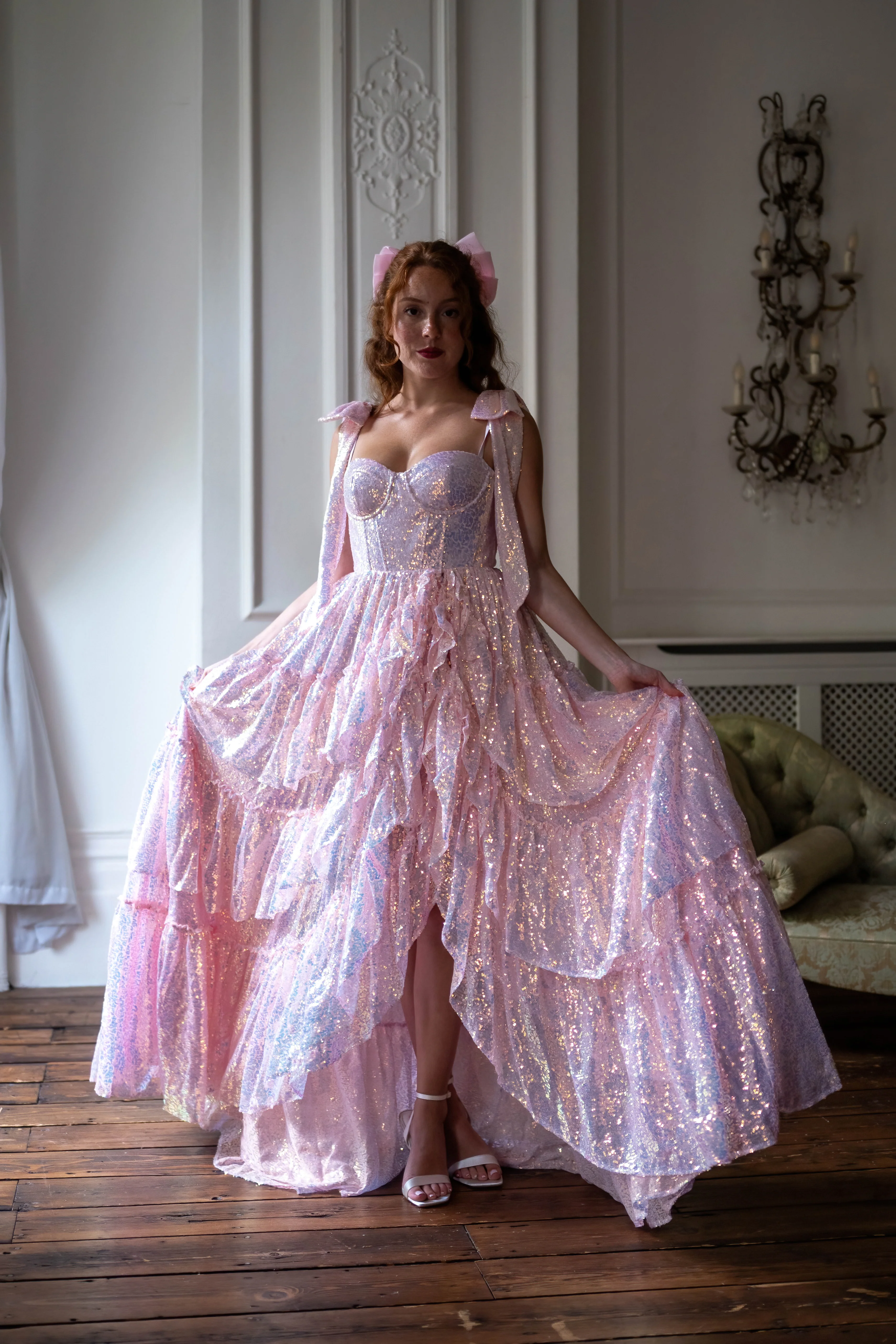 Aphrodite's Kiss Lustre Gown - Image 11