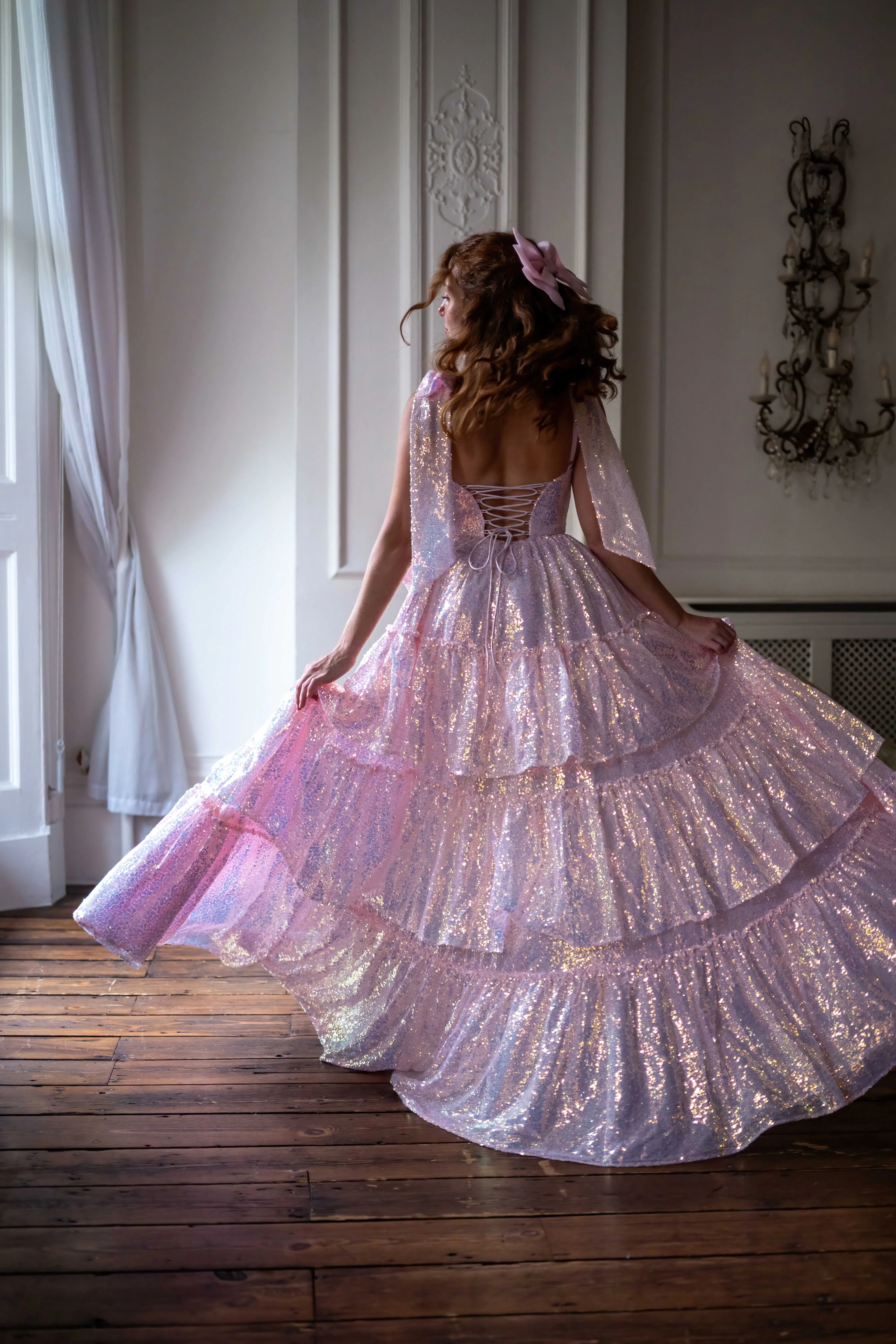 Aphrodite's Kiss Lustre Gown - Image 12
