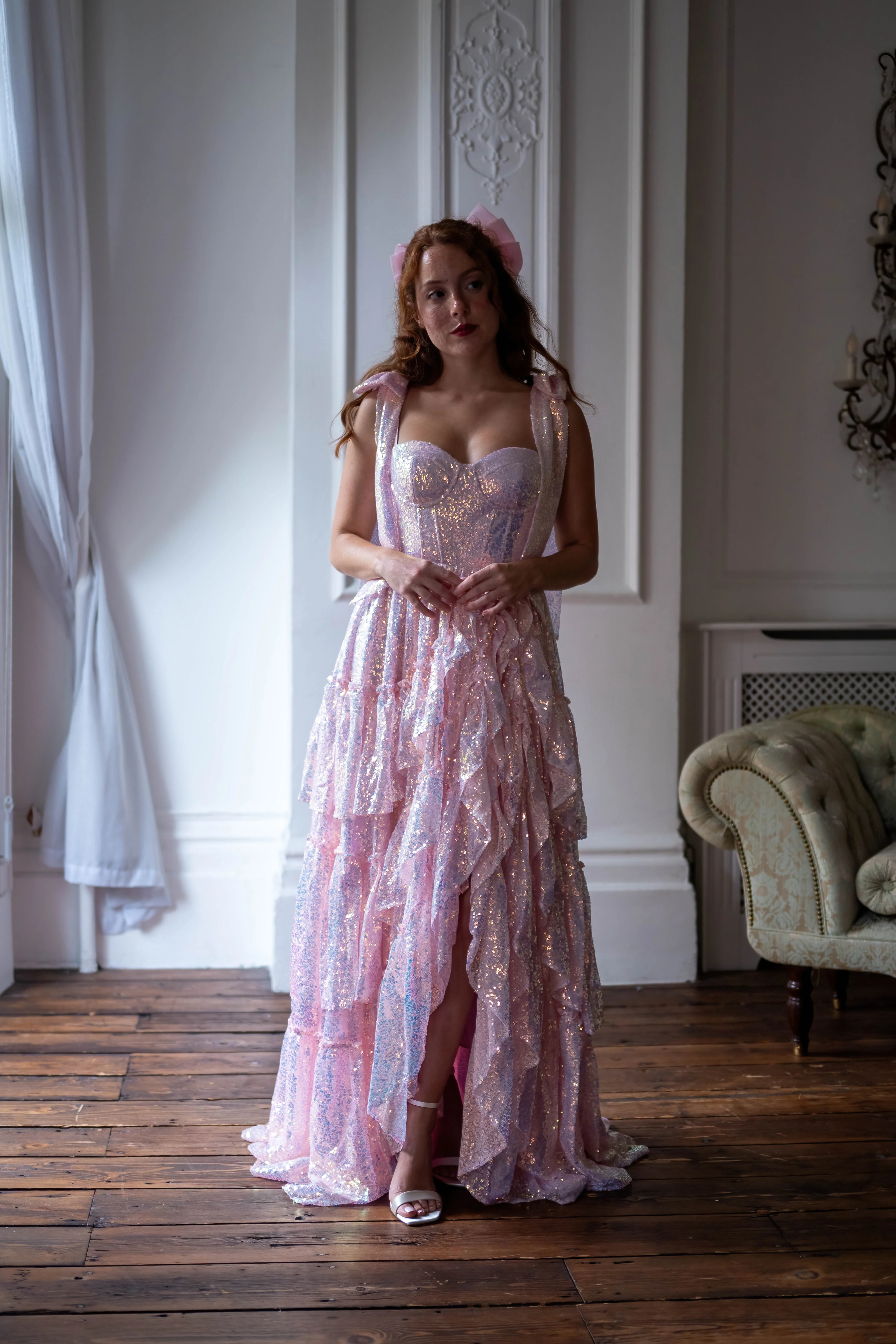 Aphrodite's Kiss Lustre Gown - Image 16