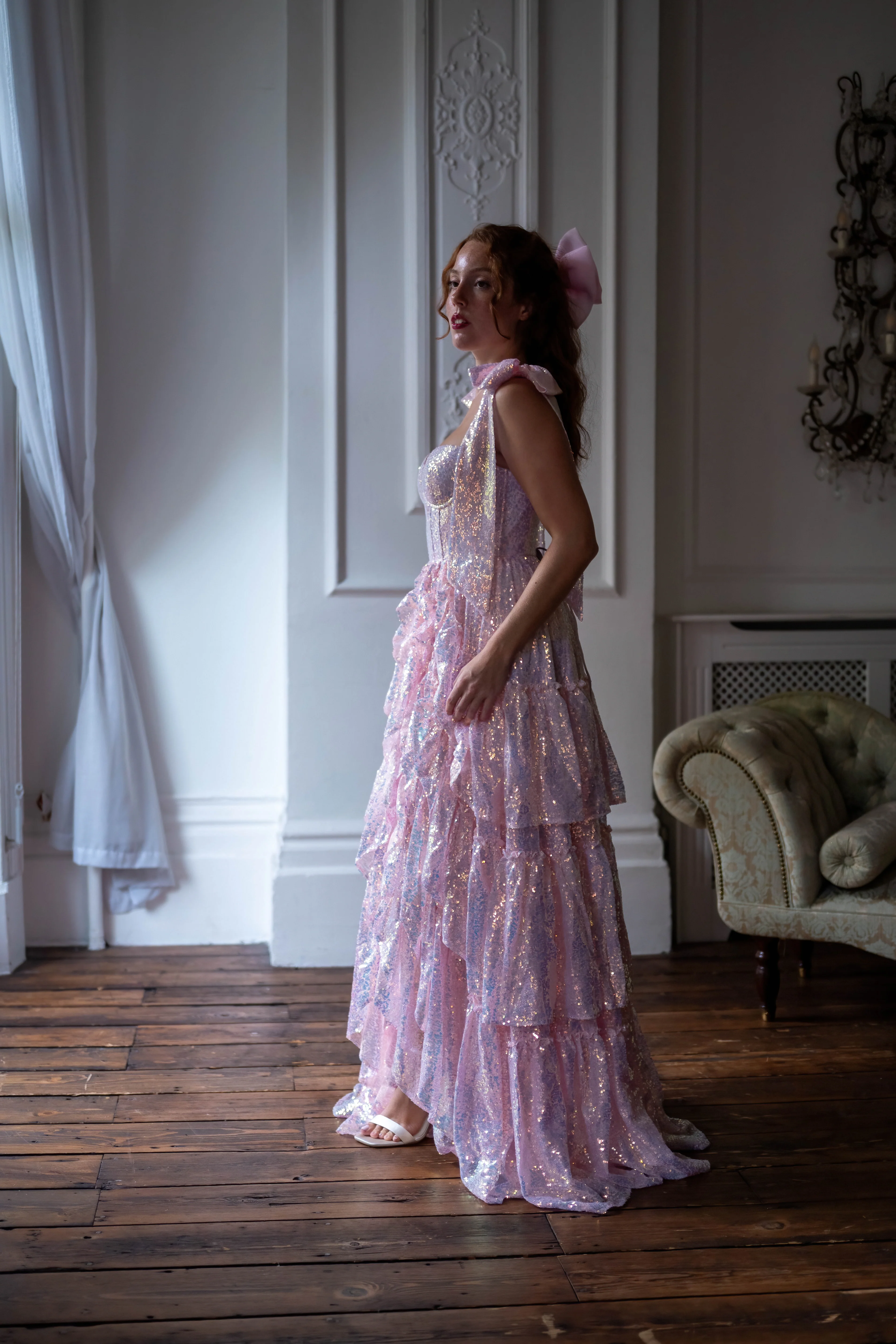 Aphrodite's Kiss Lustre Gown - Image 17