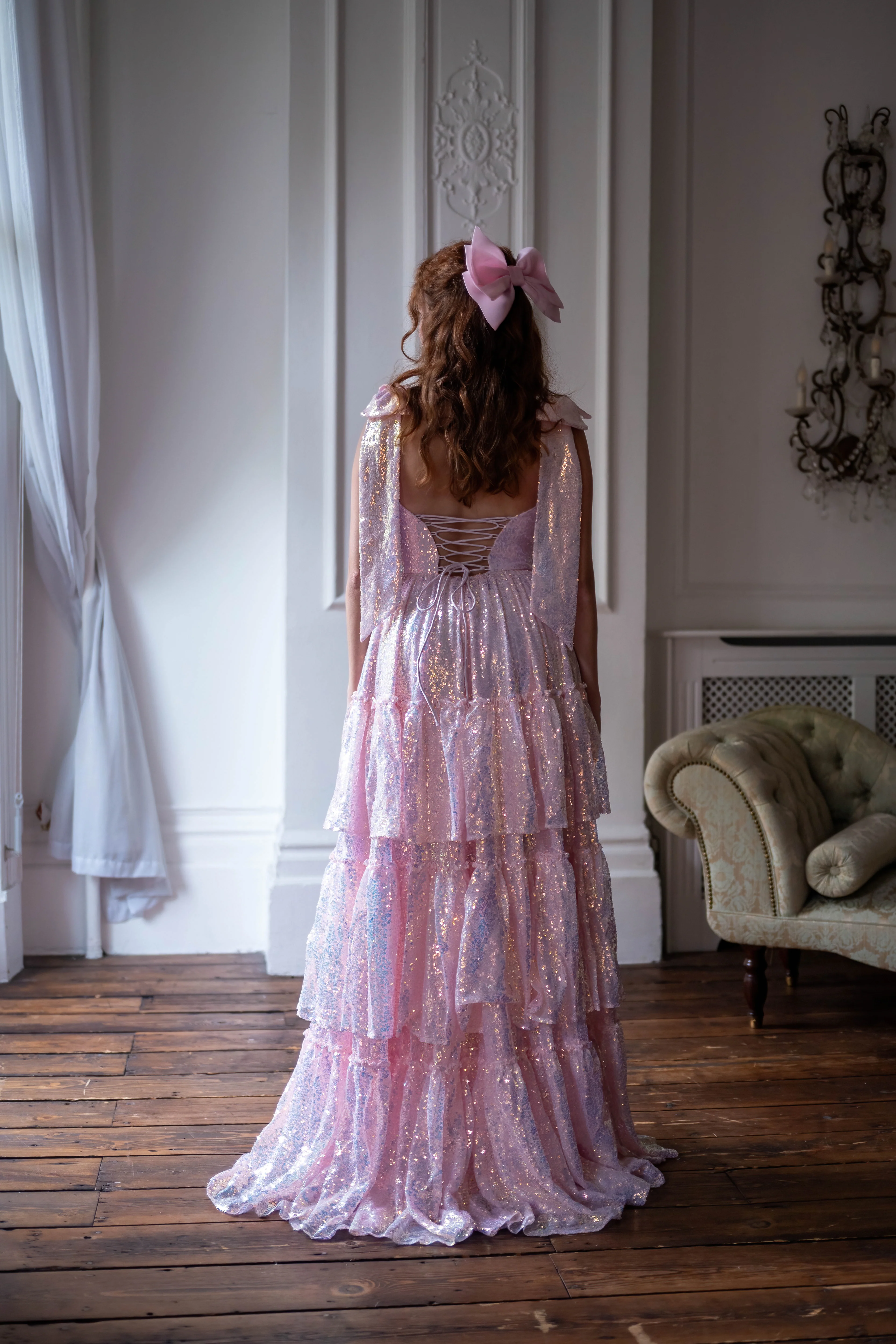 Aphrodite's Kiss Lustre Gown - Image 3