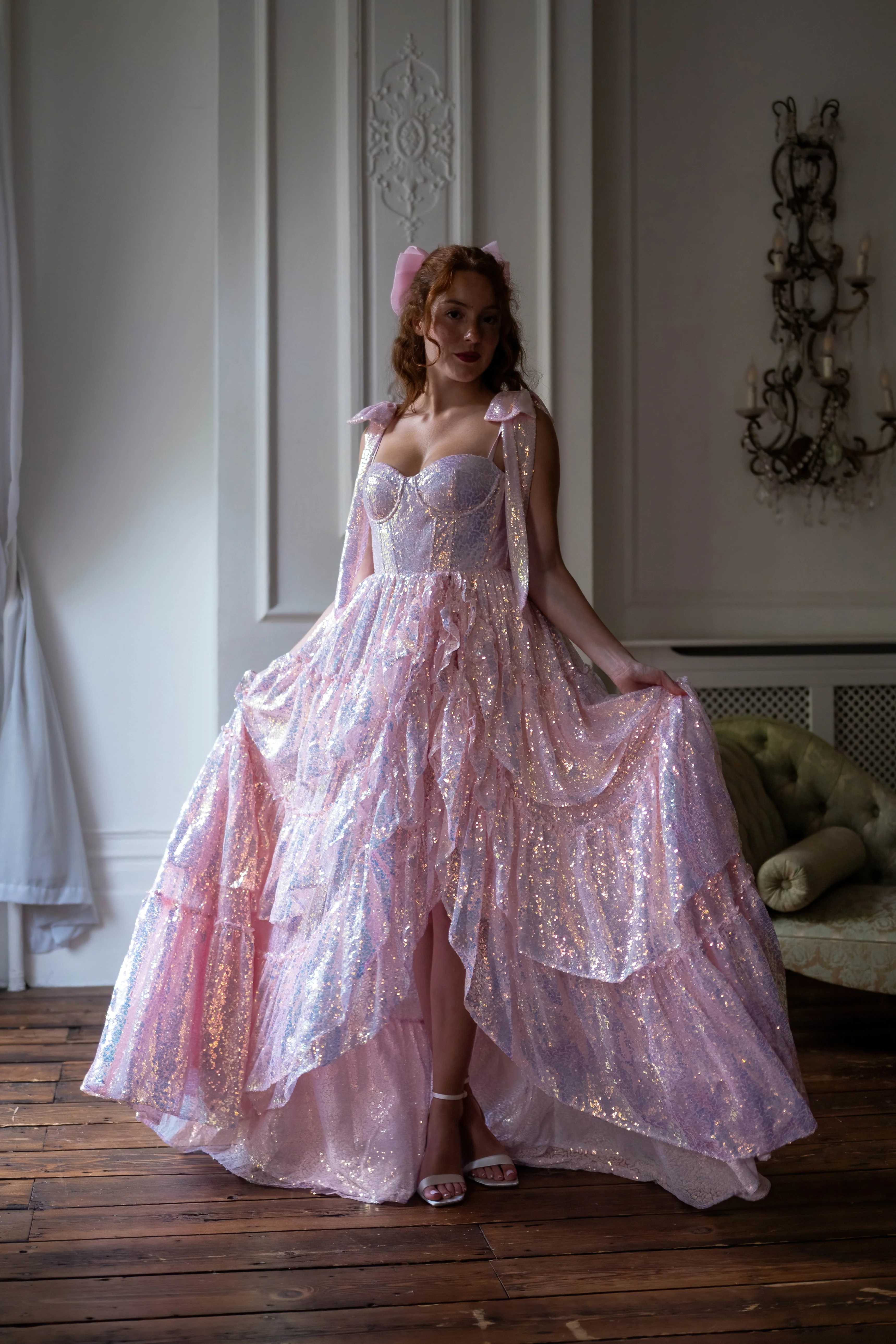 Aphrodite's Kiss Lustre Gown - Image 7