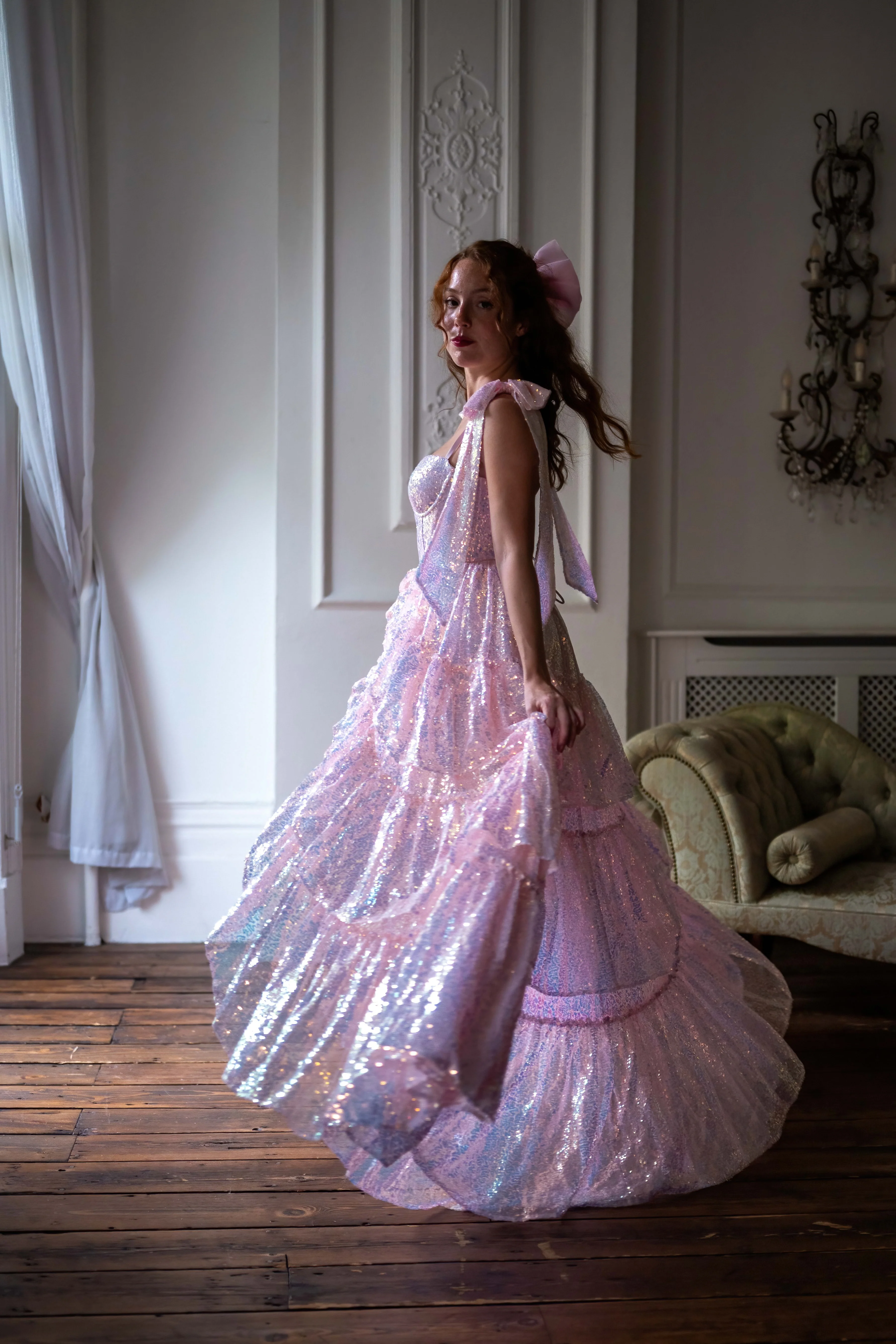 Aphrodite's Kiss Lustre Gown - Image 9