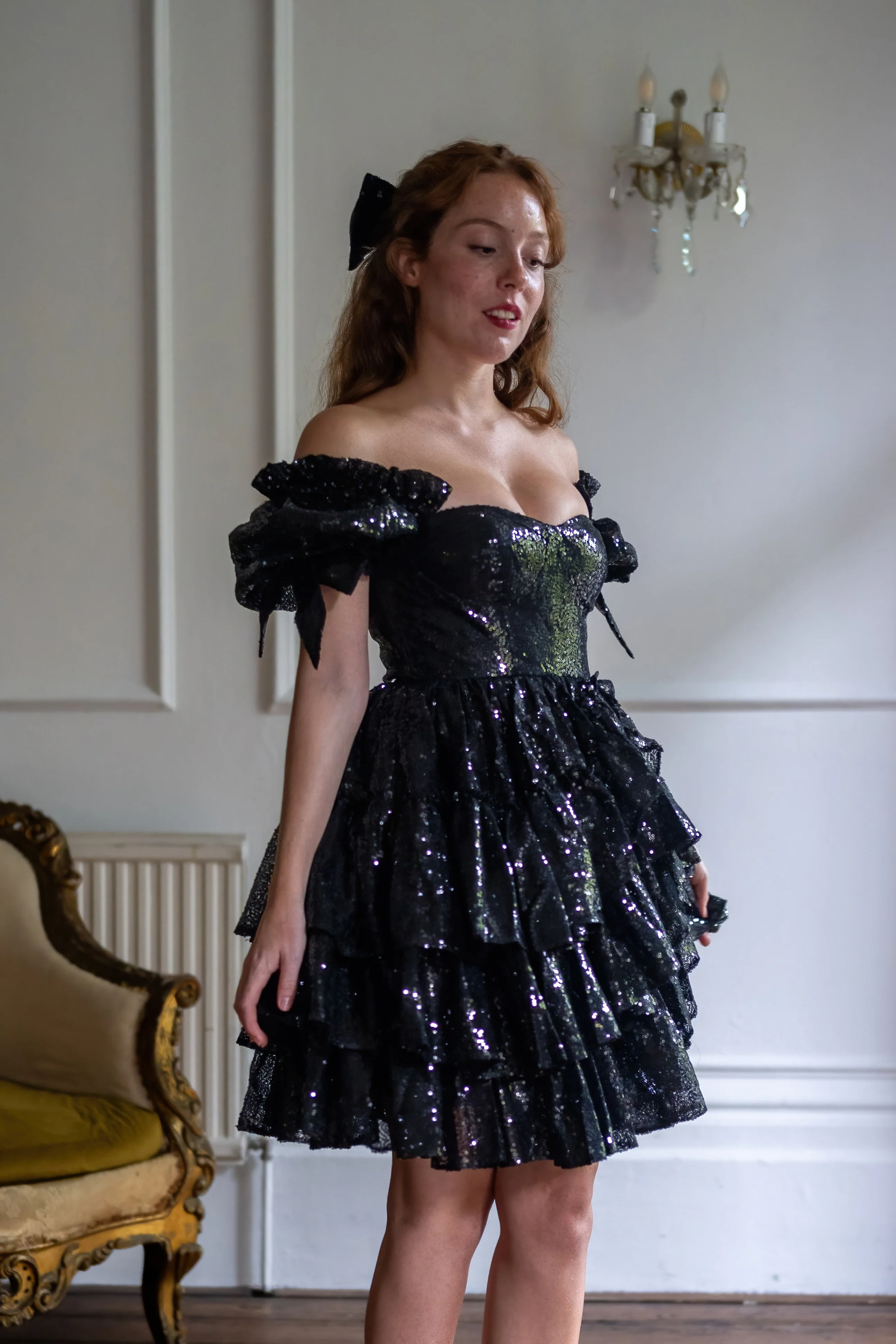 Black Pearl Damsel Dress - Image 13