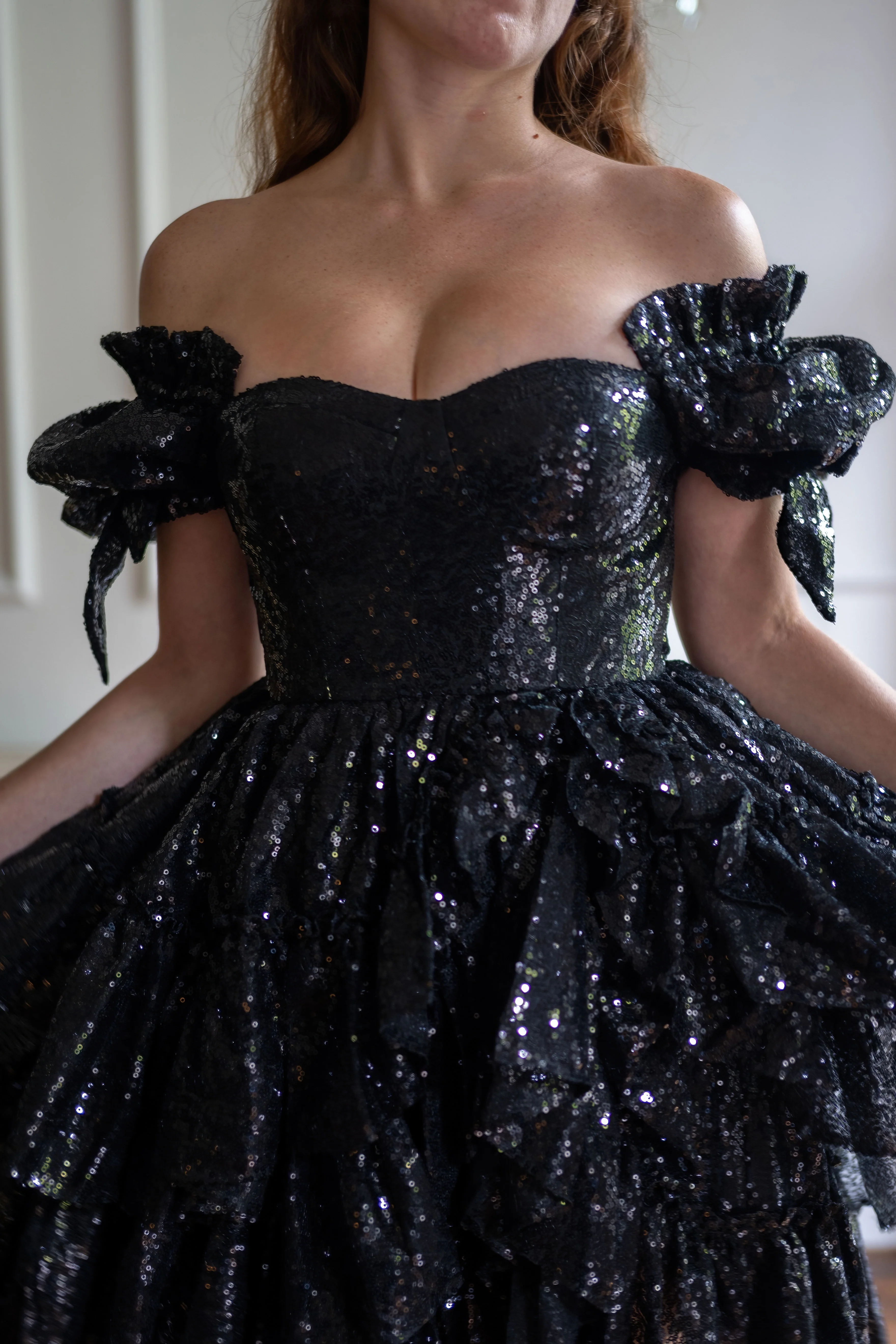 Black Pearl Damsel Dress - Image 14