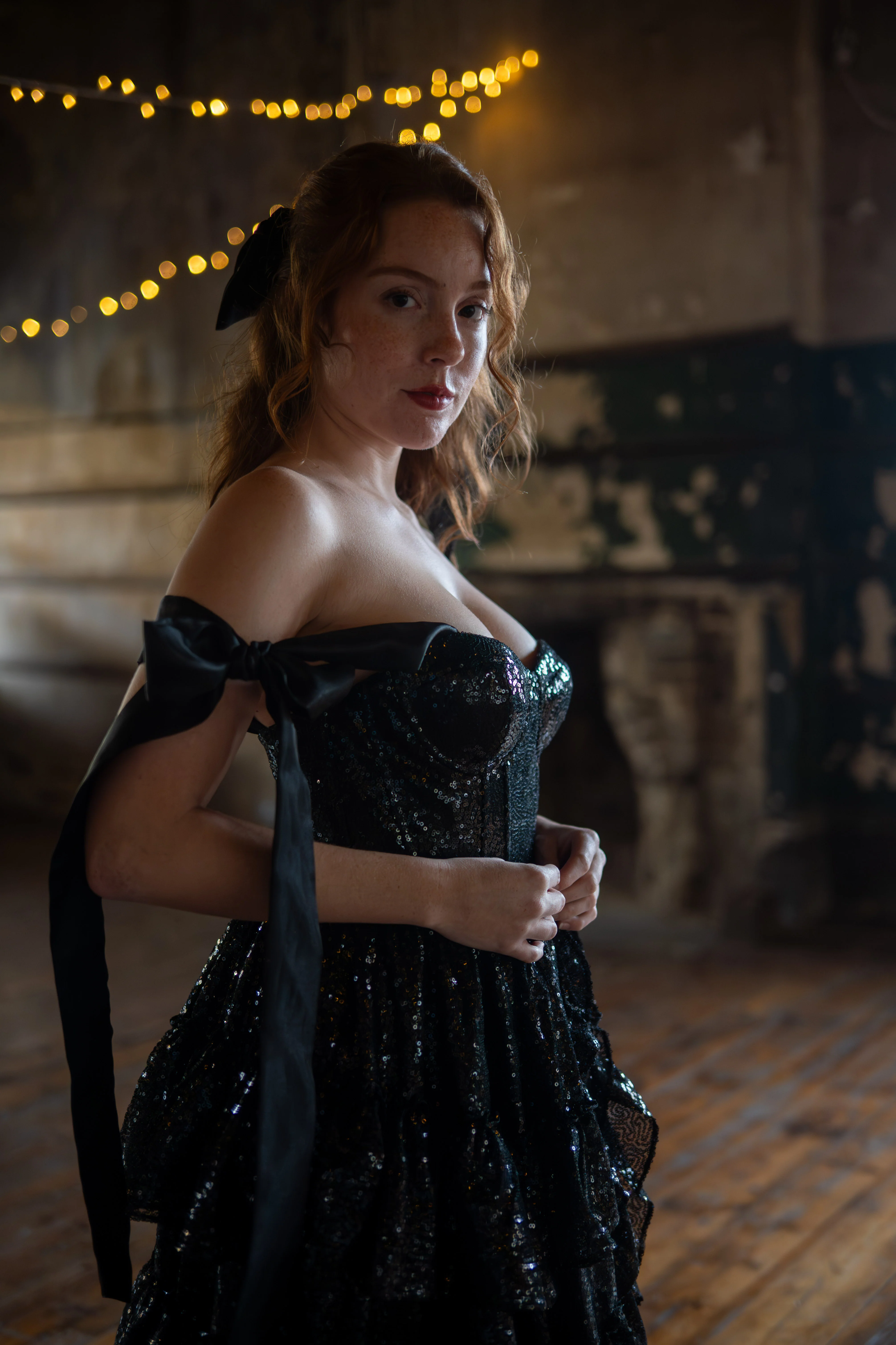 Black Pearl Muse Dress - Image 8