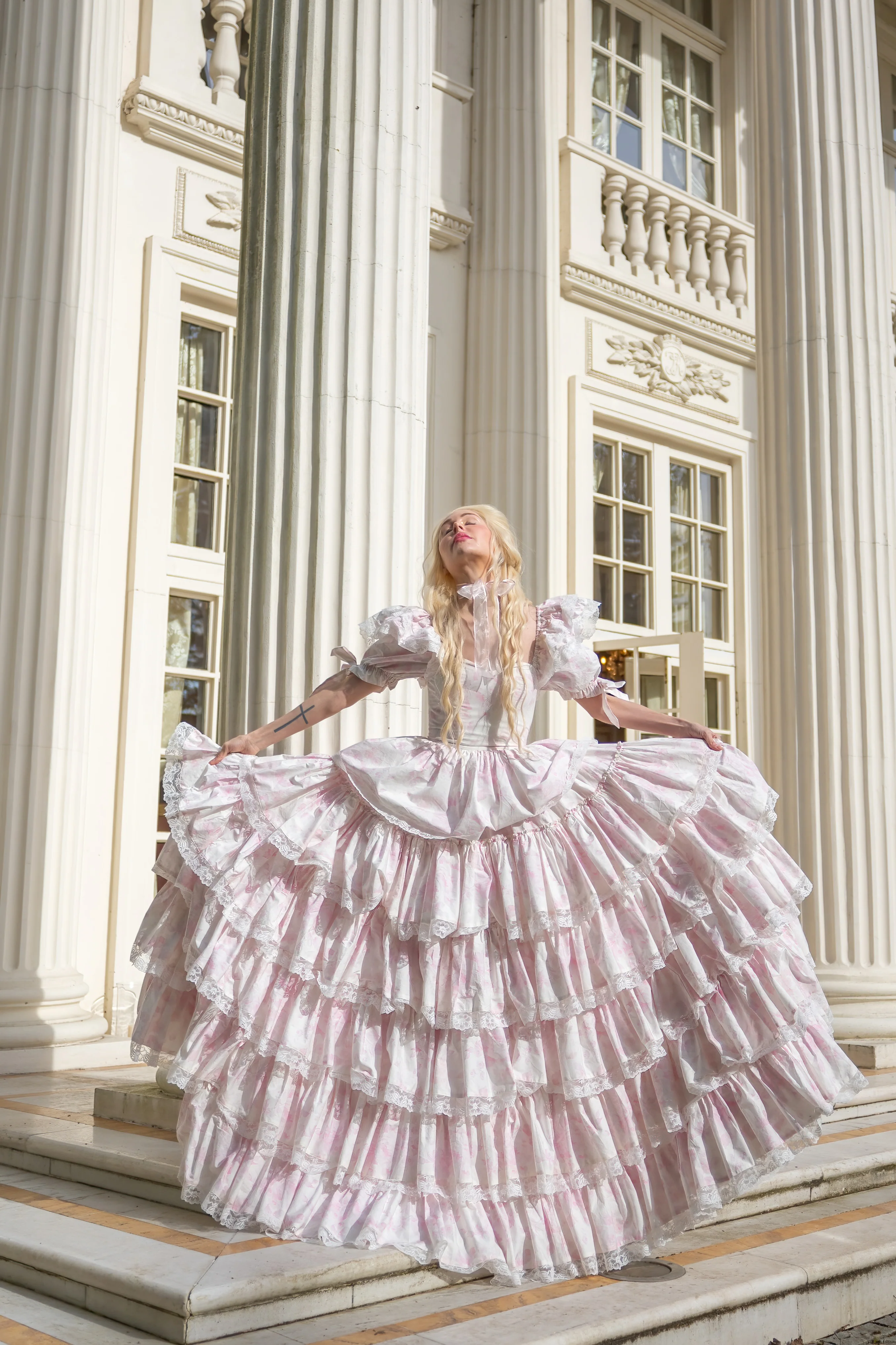 Chantilly Rose Debutante Gown - Image 22