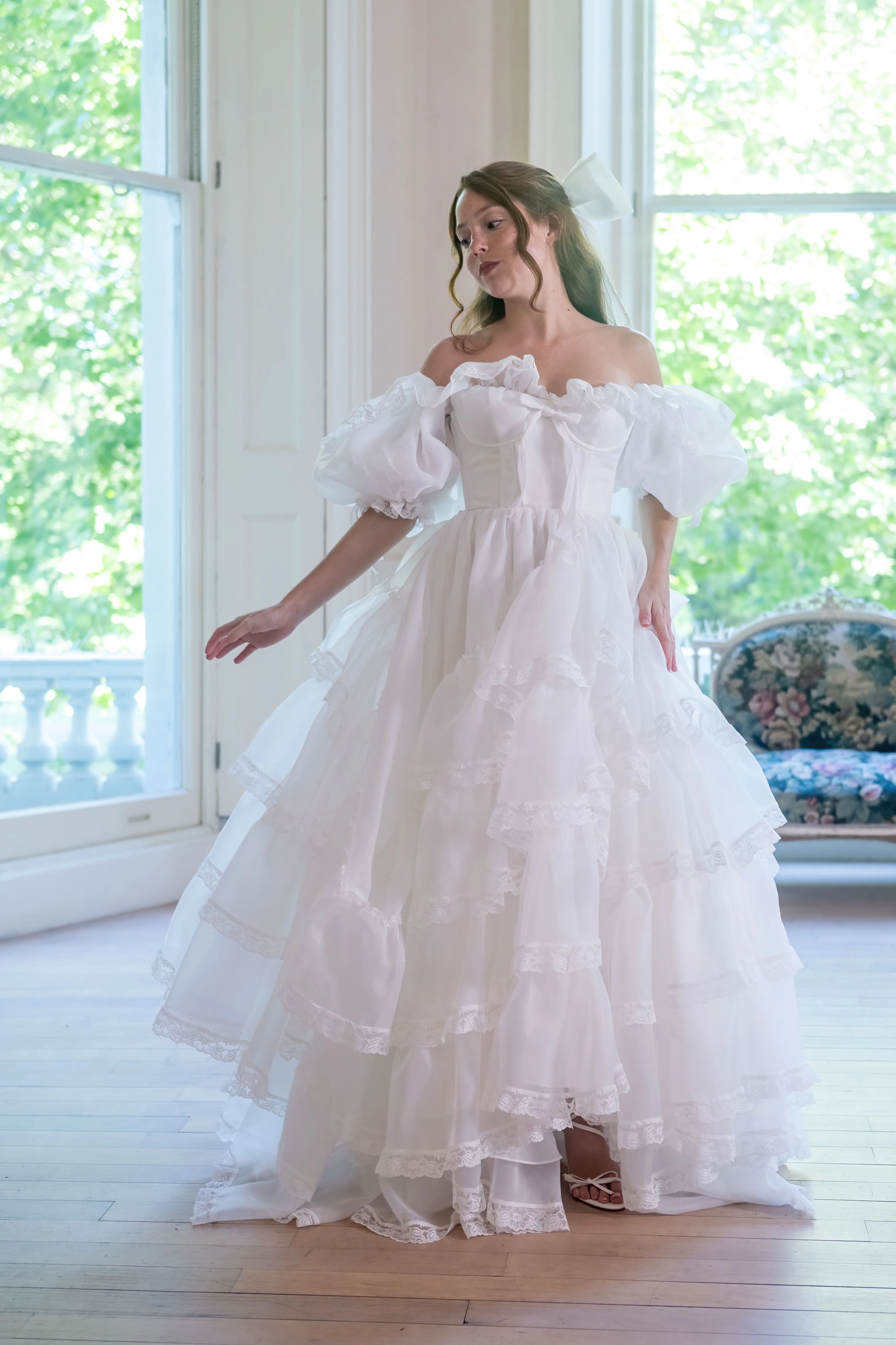 Créme Chantilly Ingénue Gown - Image 24