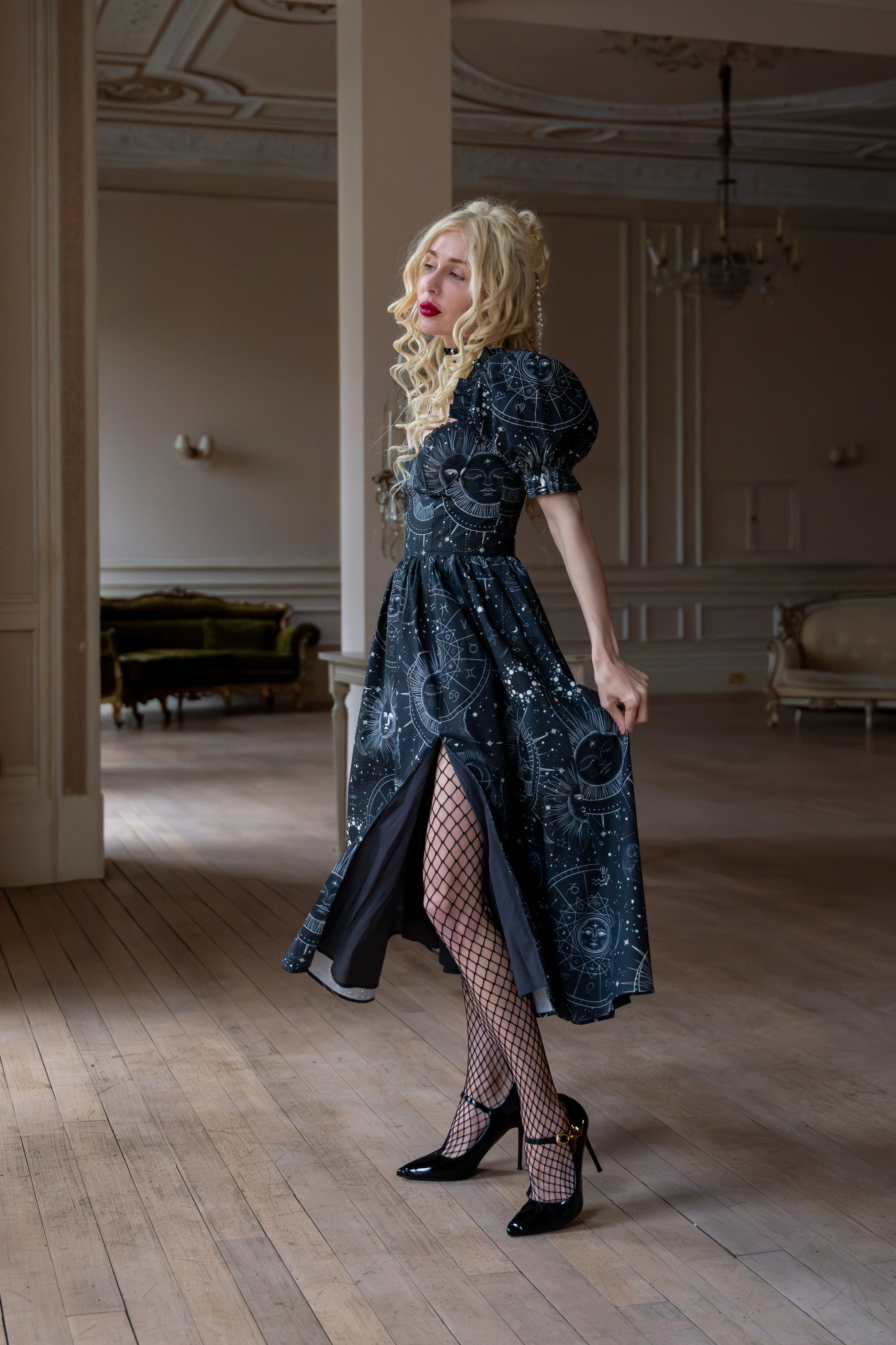 Crown of Hecate Rosewood Dress - Image 10