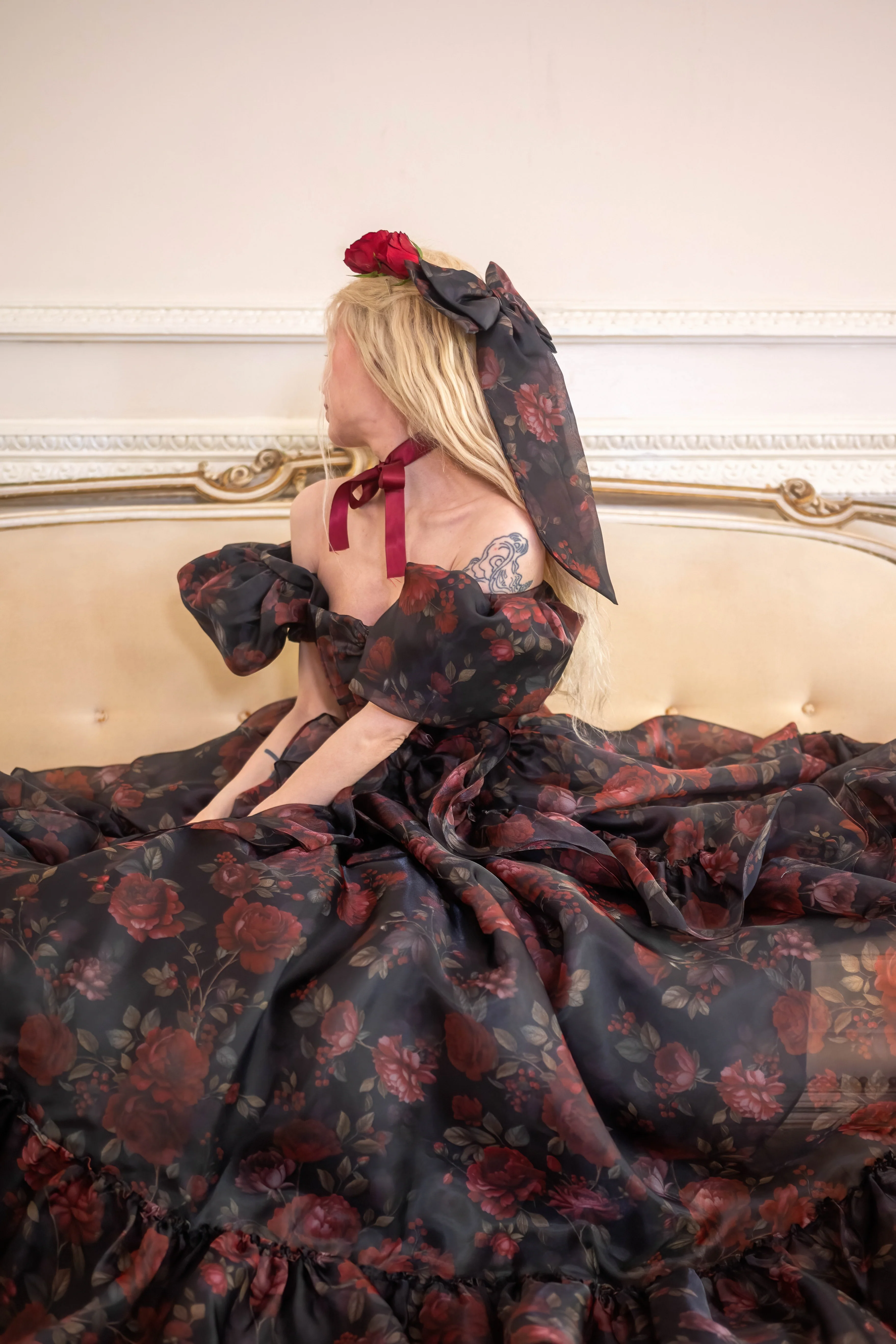 Dark Romance Antoinette Train Gown - Image 12