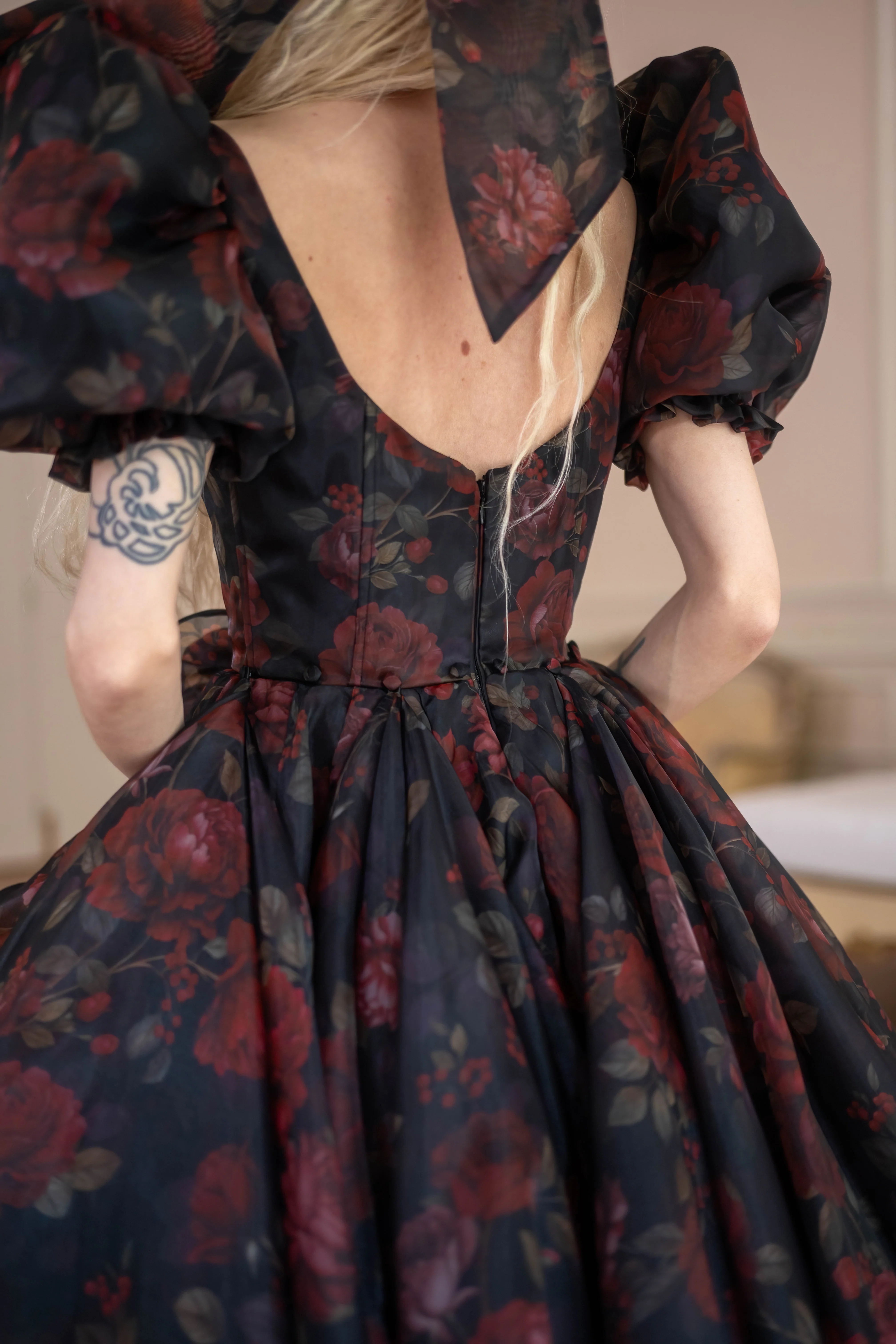 Dark Romance Antoinette Train Gown - Image 23