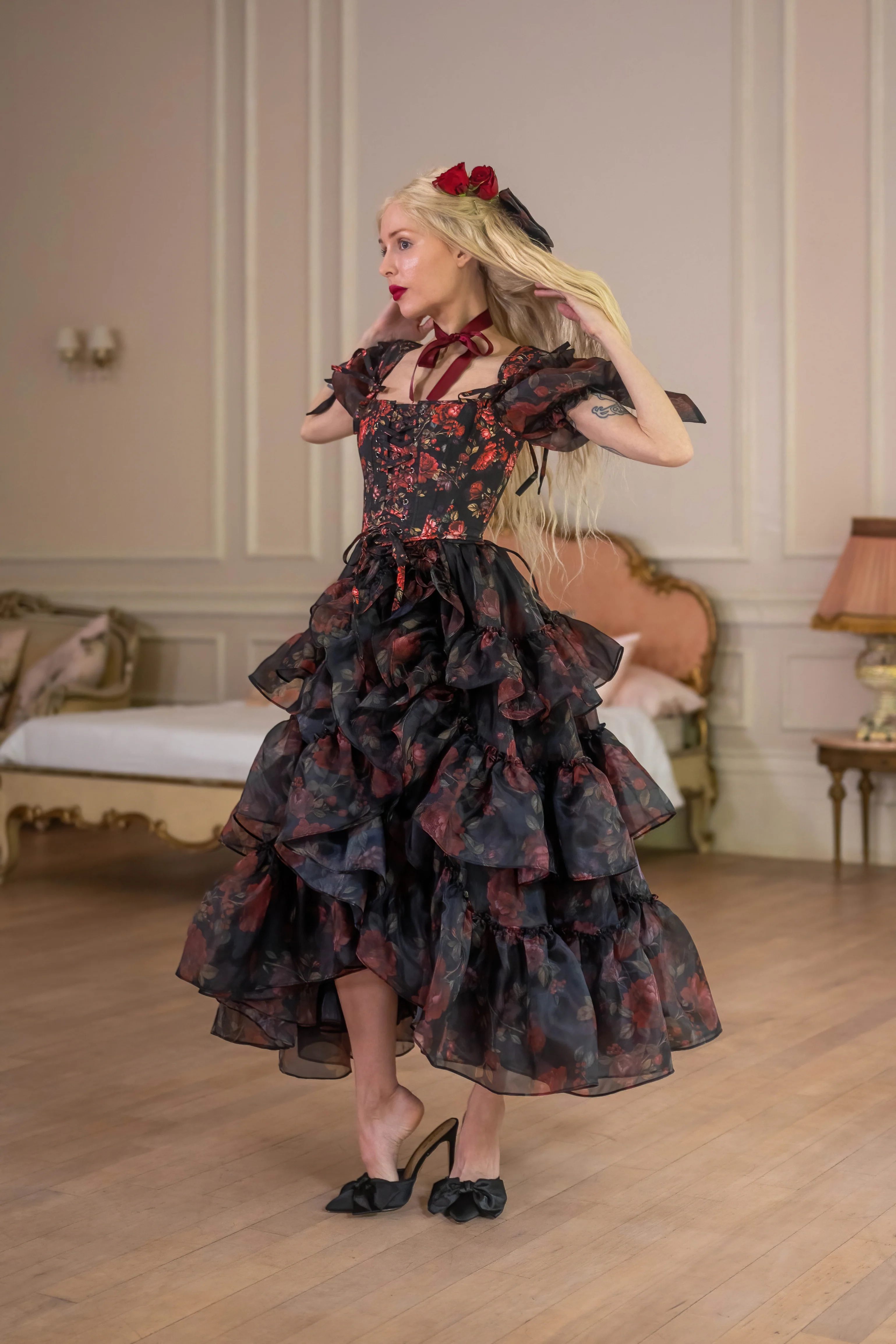 Dark Romance Demoiselle Dress - Image 16