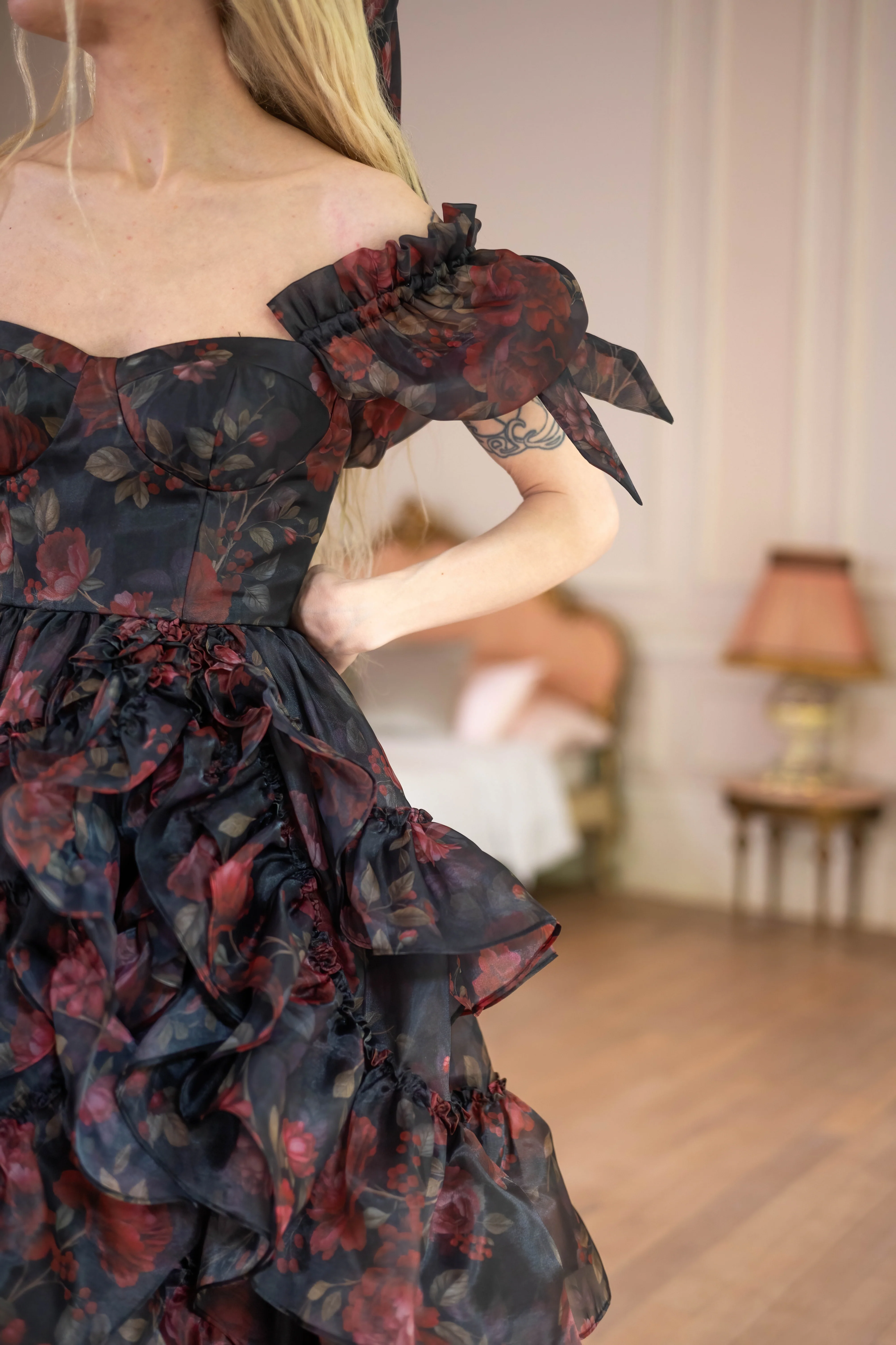Dark Romance Demoiselle Dress - Image 3