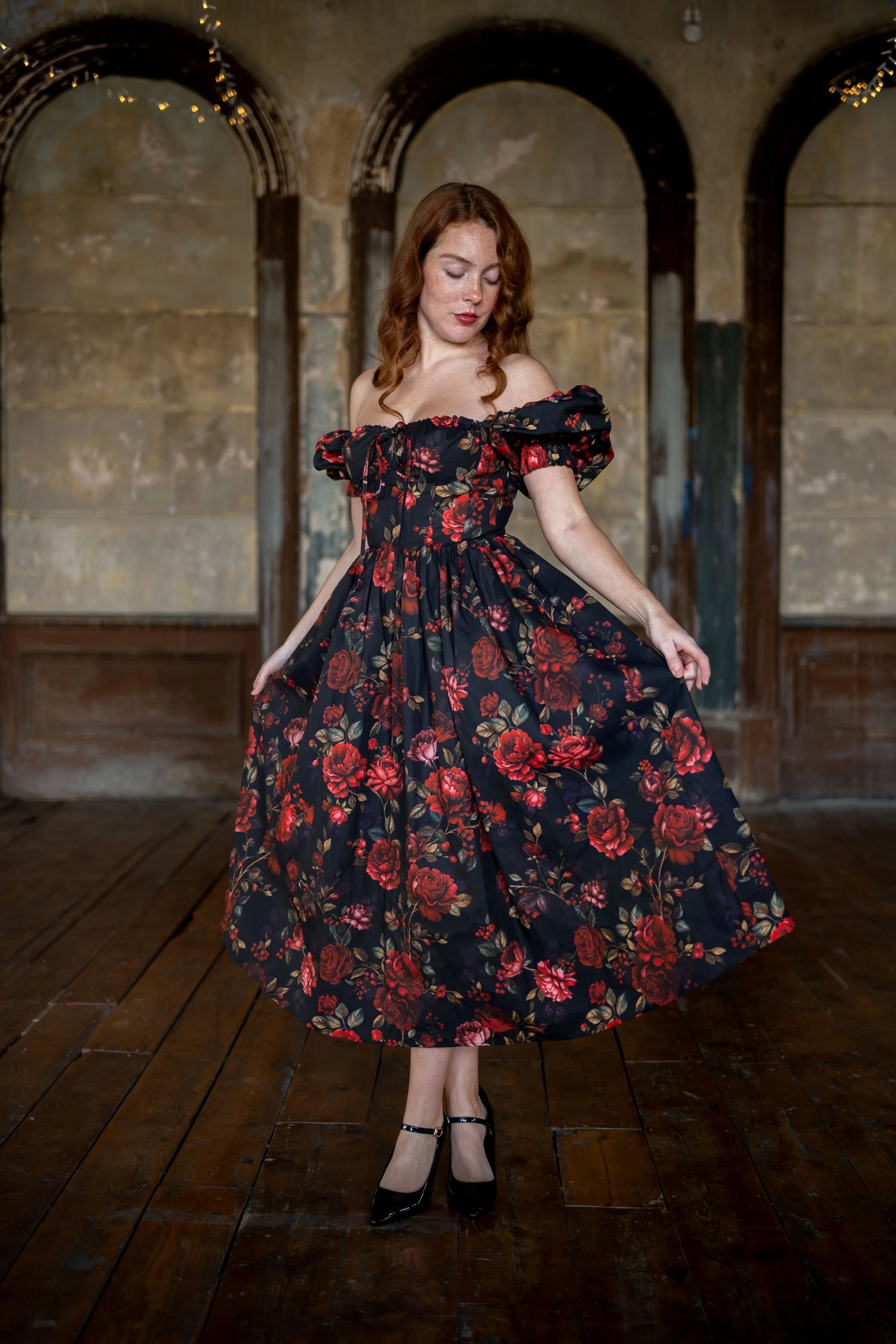 Dark Romance Larkspur Dress - Image 4