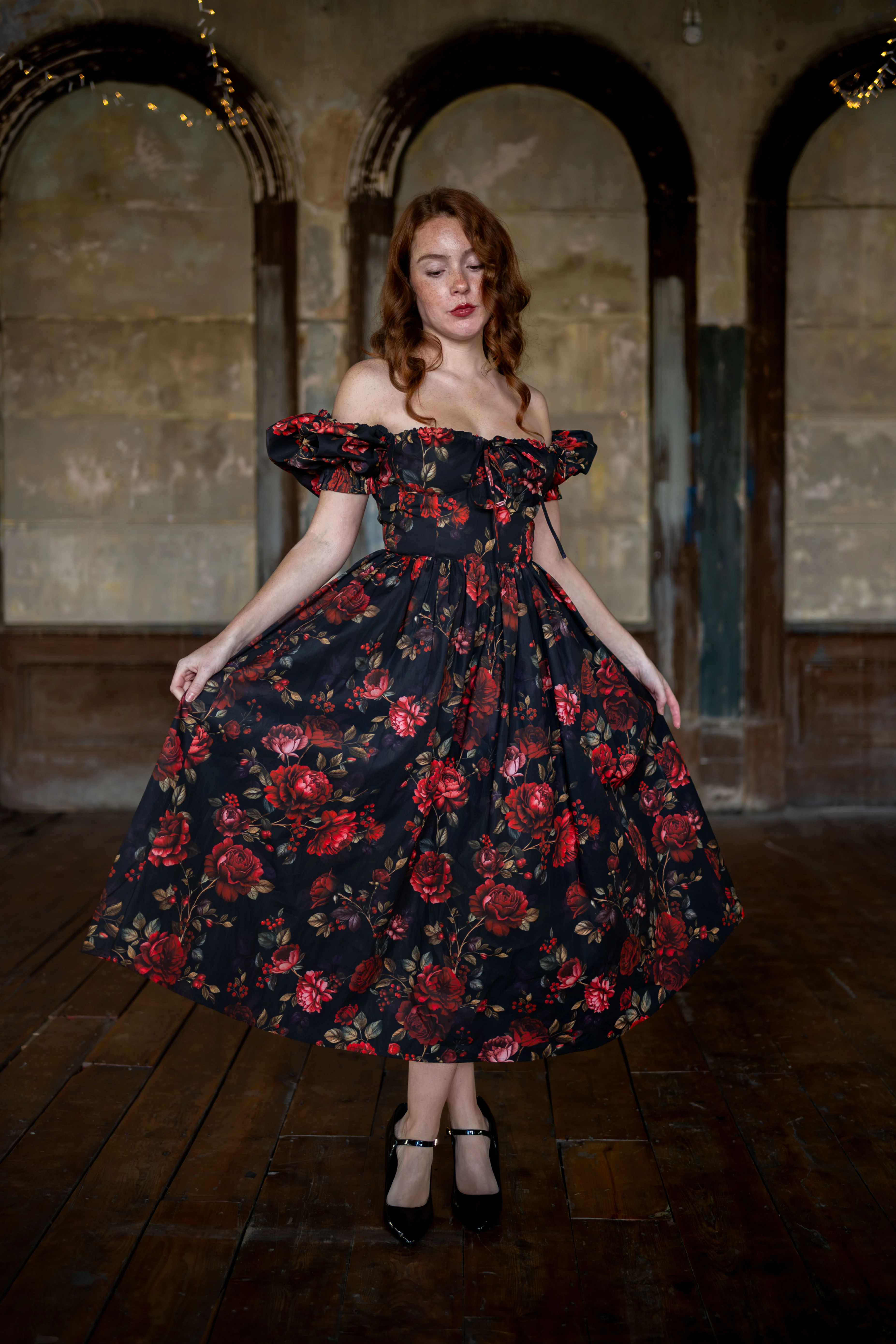 Dark Romance Larkspur Dress - Image 5