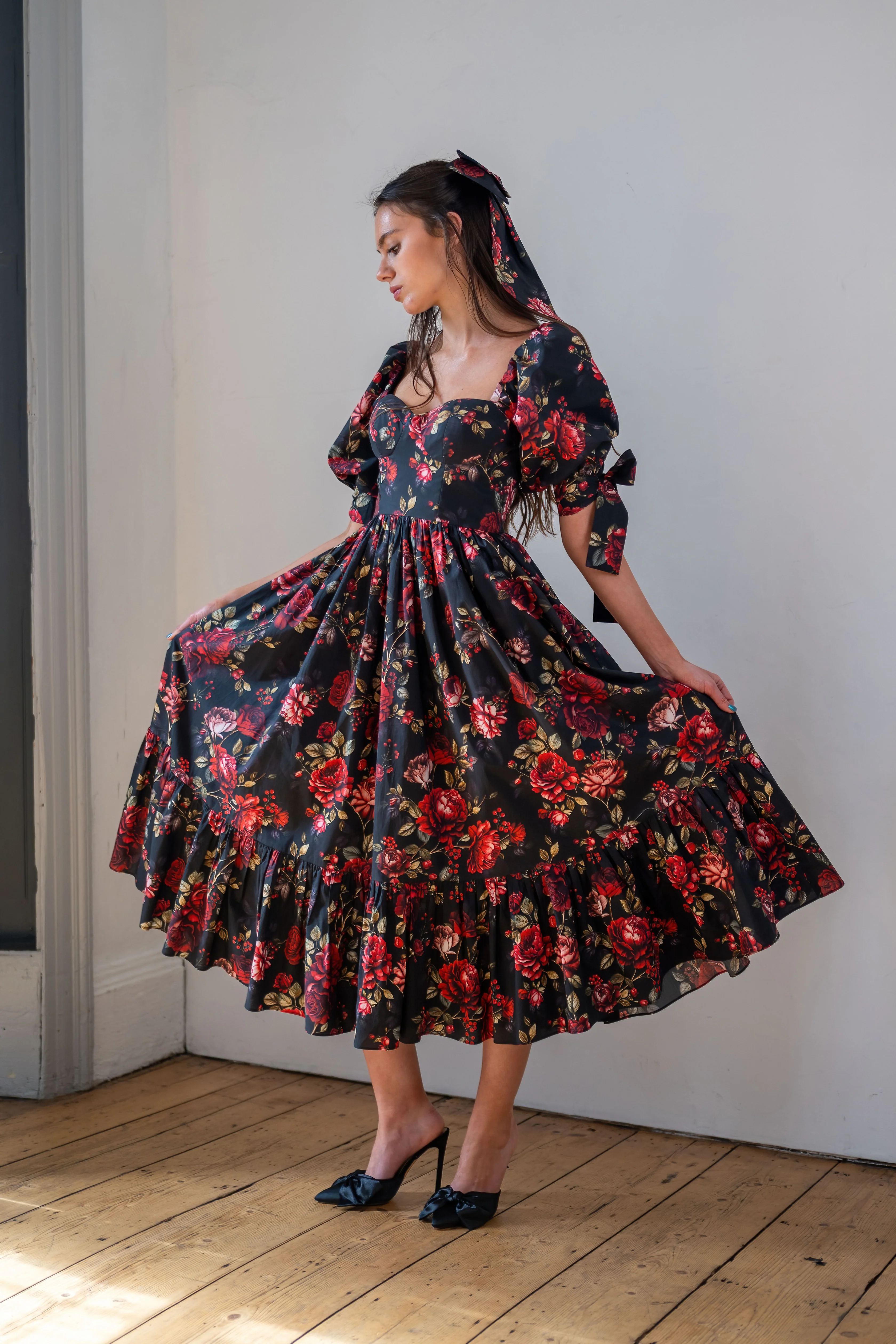 Dark Romance Windsor Dress - Image 10