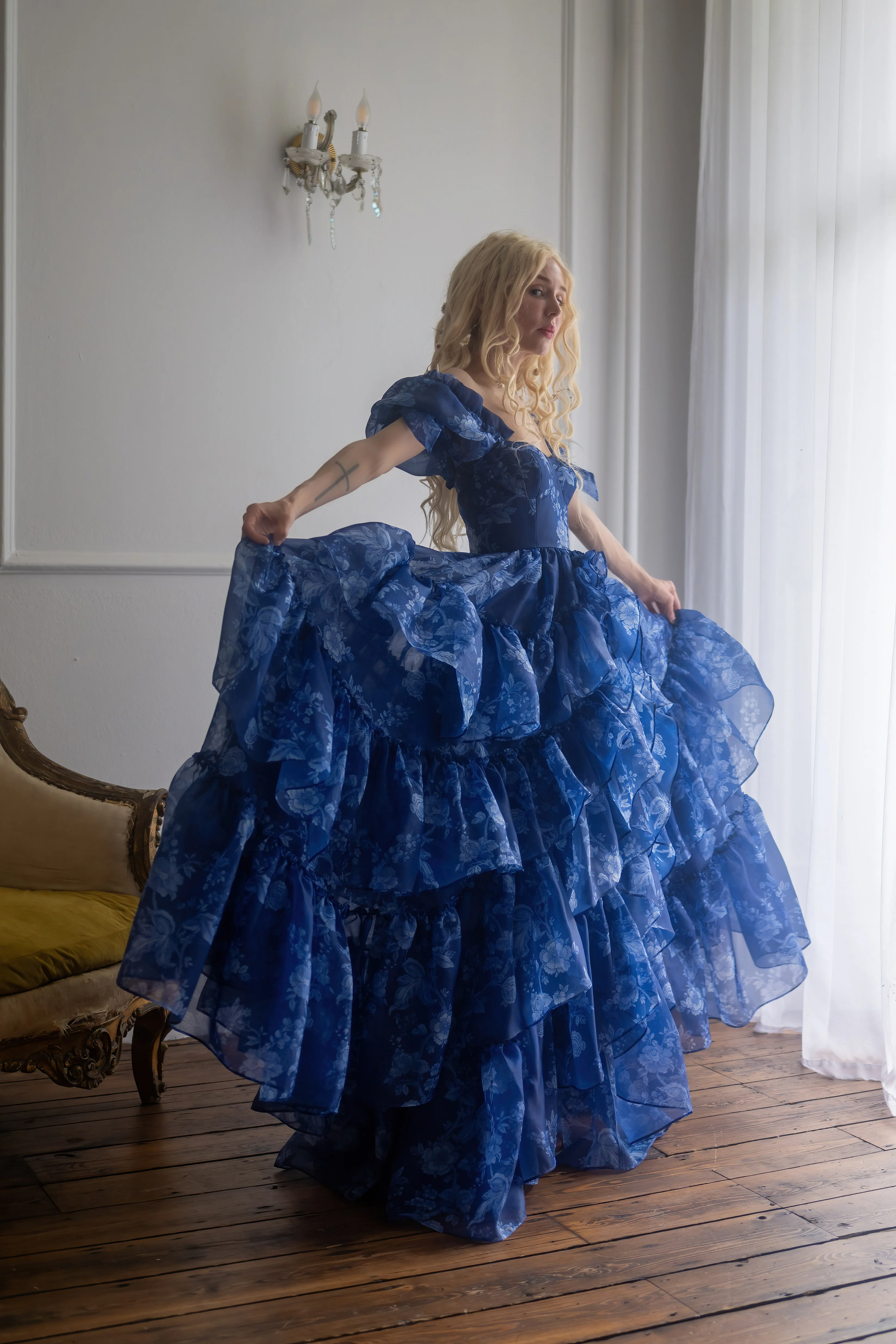 Dresden China Mademoiselle Gown - Image 10