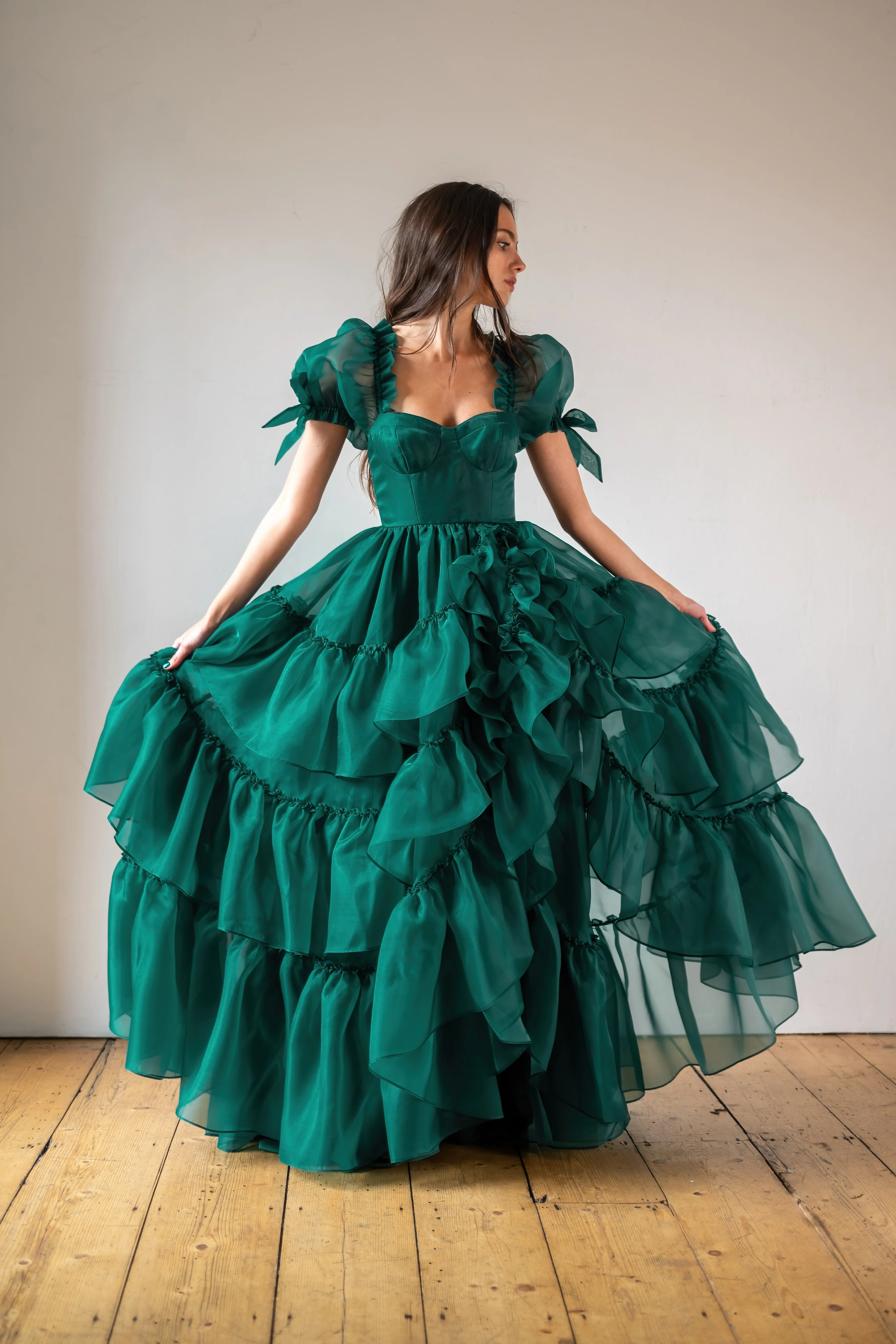 Elven Forest Mademoiselle Gown - Image 17