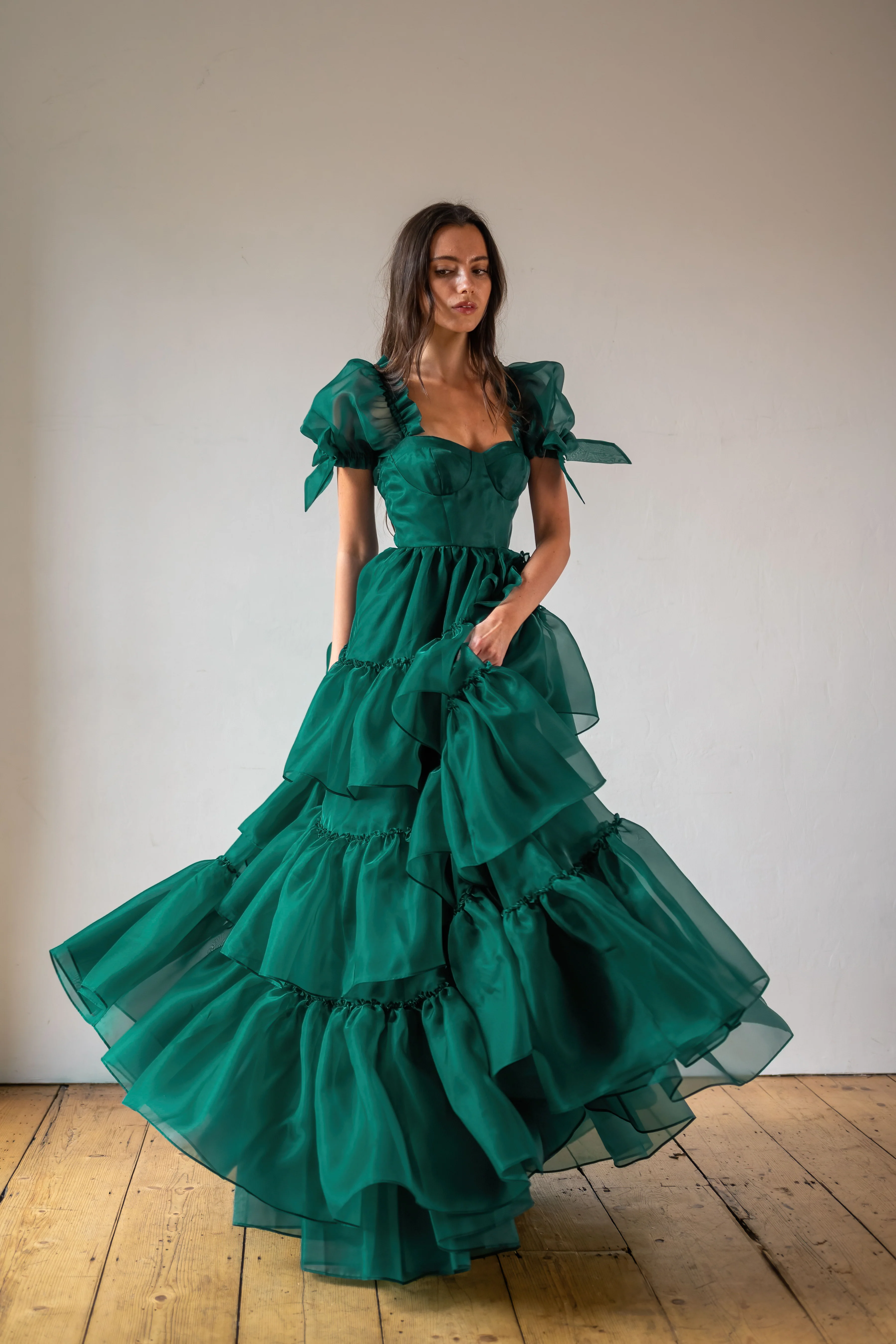 Elven Forest Mademoiselle Gown - Image 28