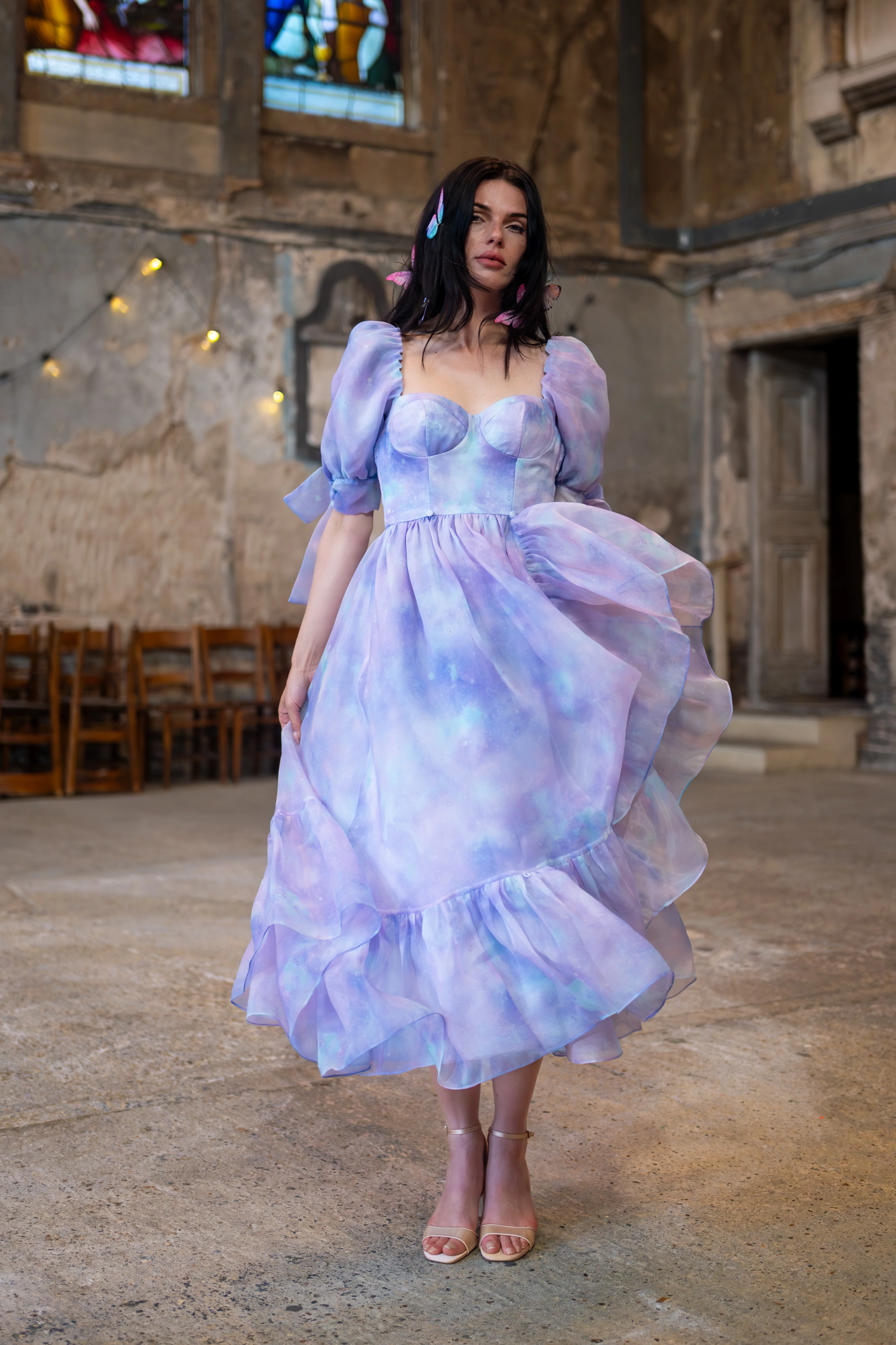 Empyrean Fall Soirée Dress - Image 3