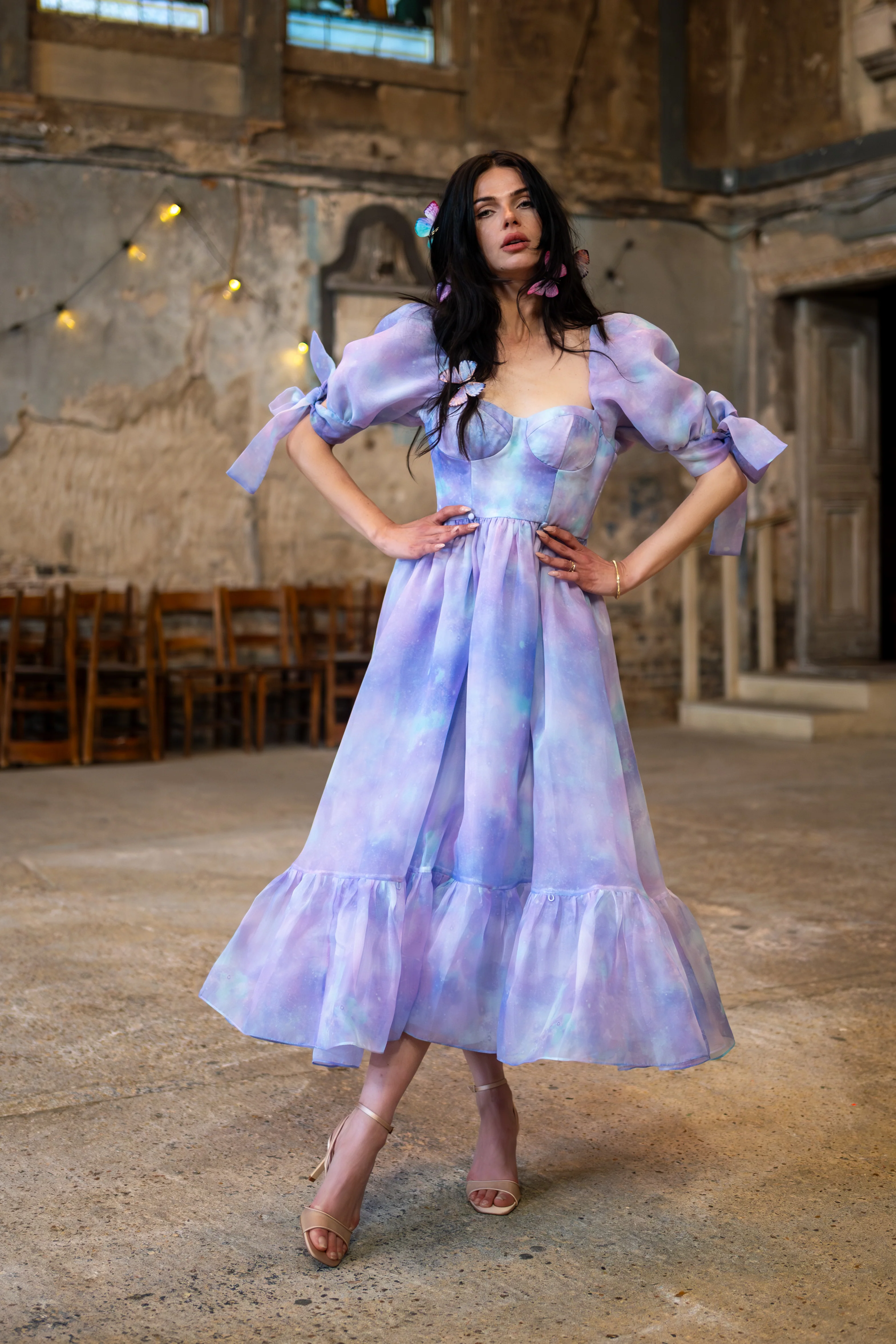 Empyrean Fall Soirée Dress - Image 4