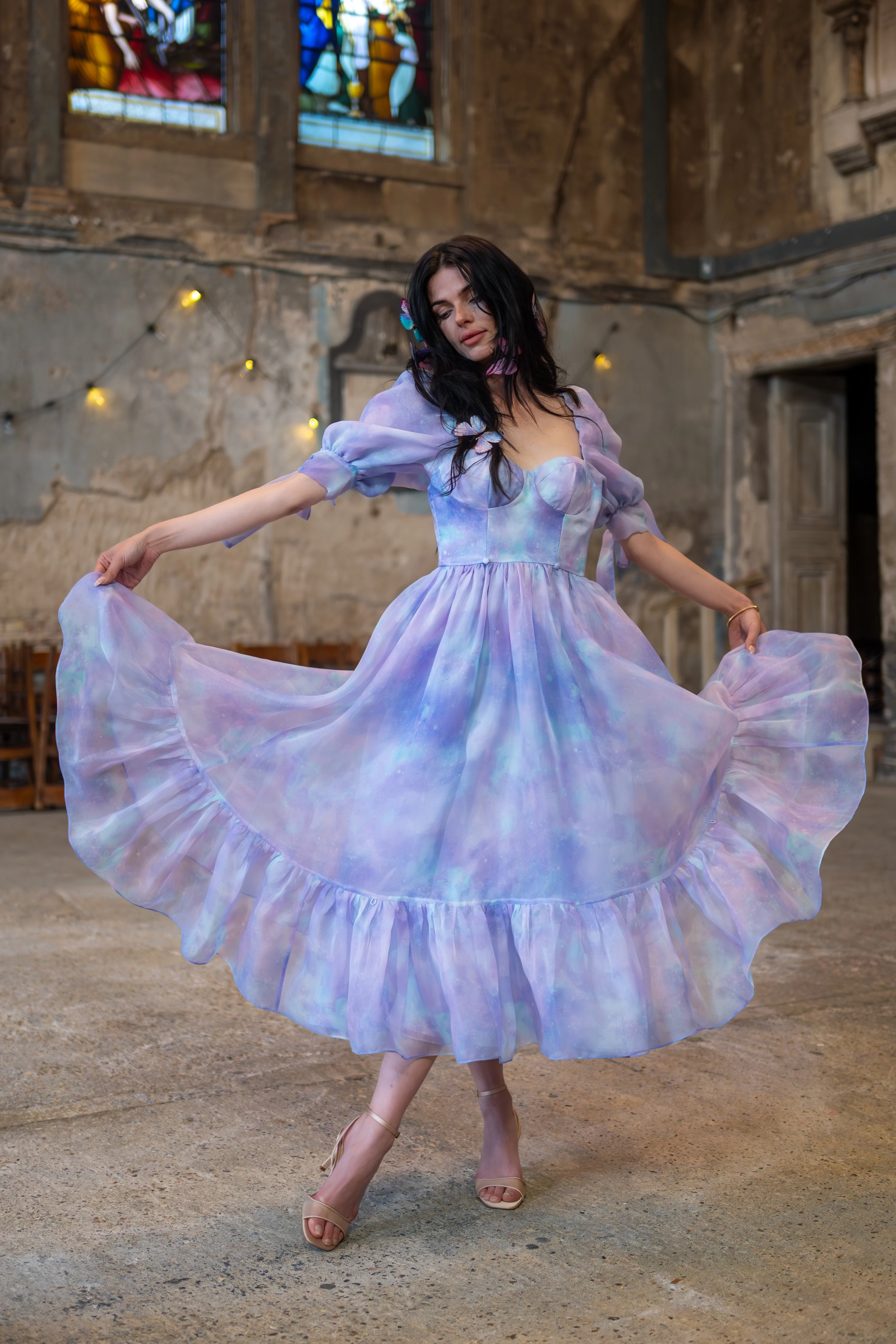 Empyrean Fall Soirée Dress - Image 5