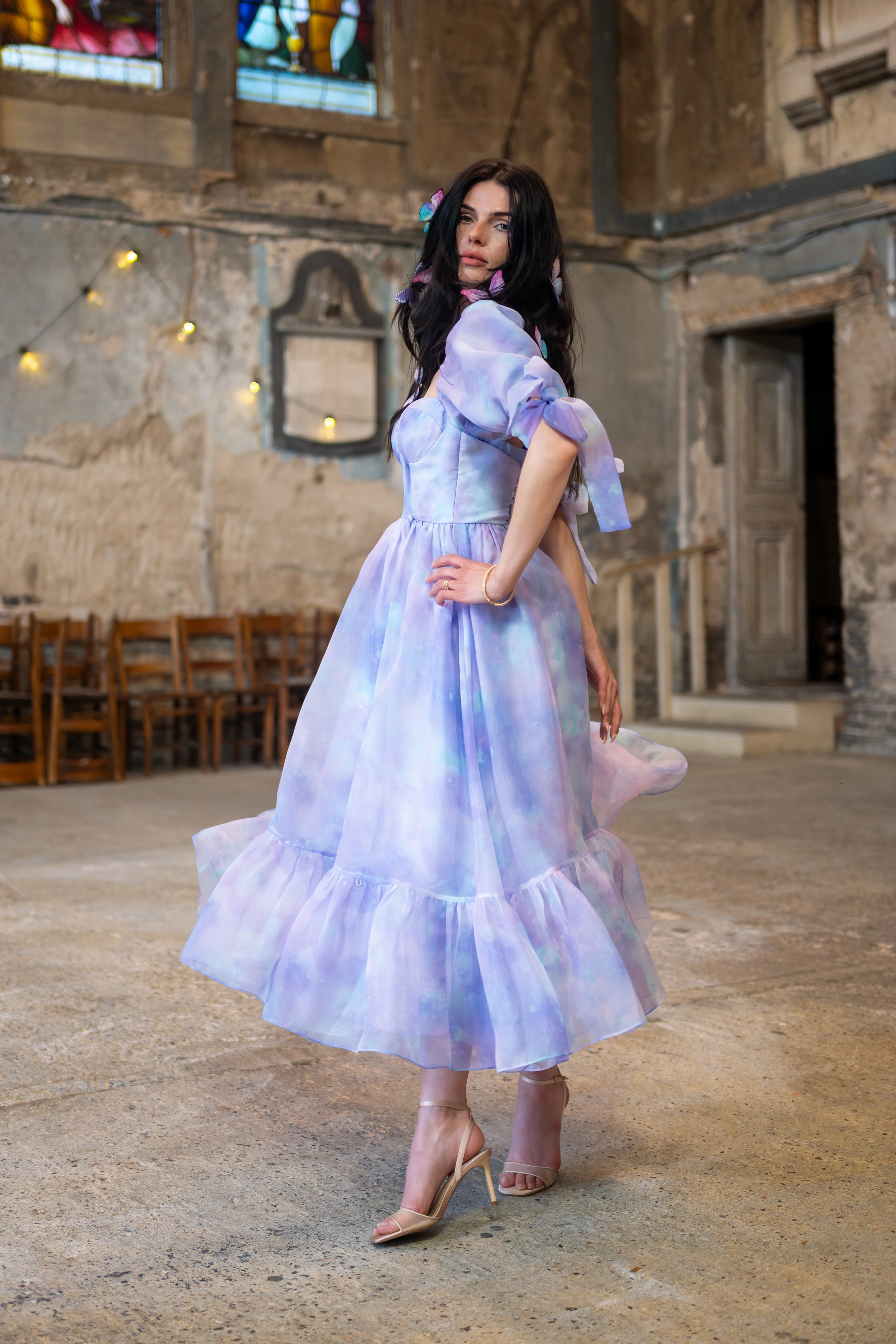 Empyrean Fall Soirée Dress - Image 6