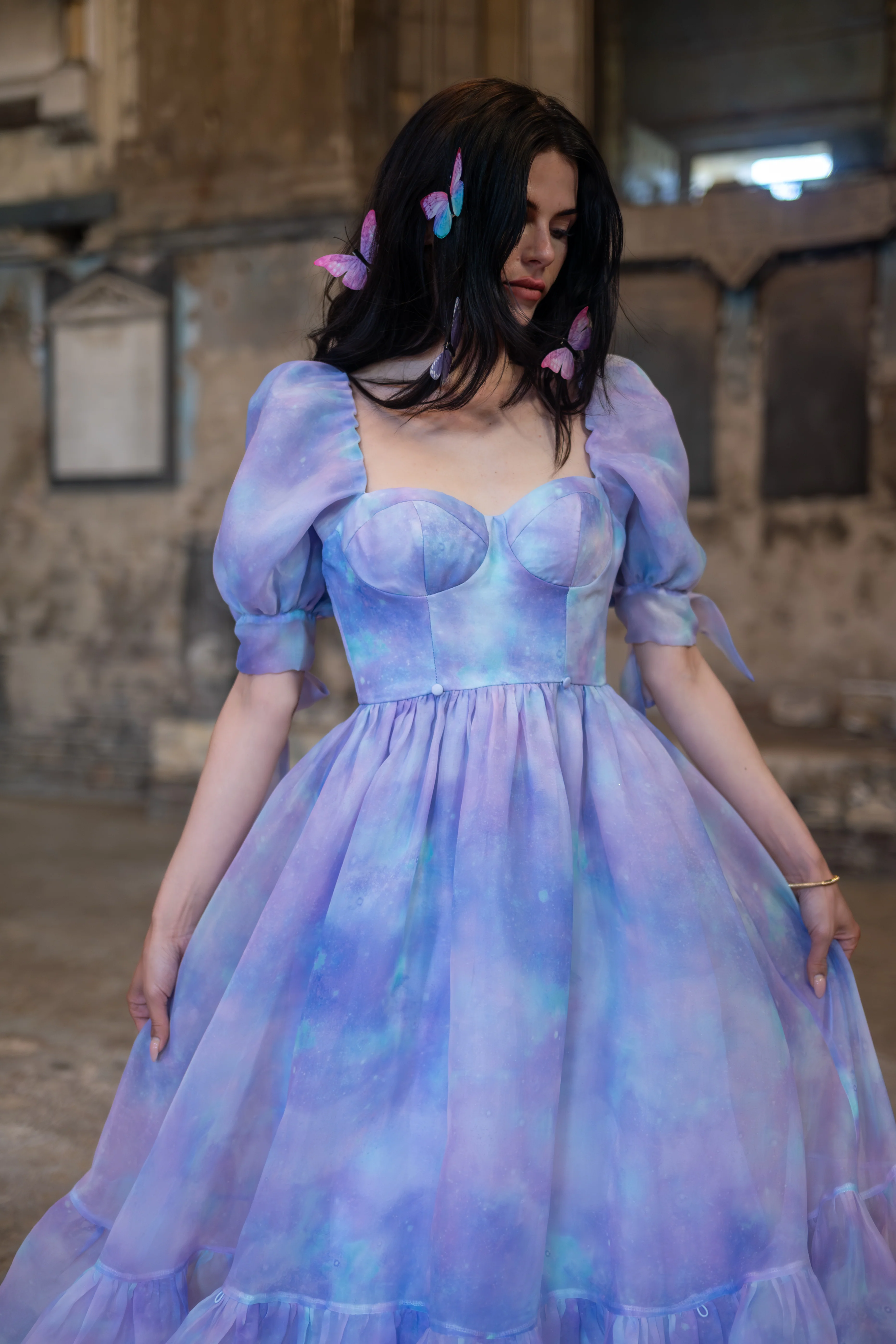 Empyrean Fall Soirée Dress - Image 9
