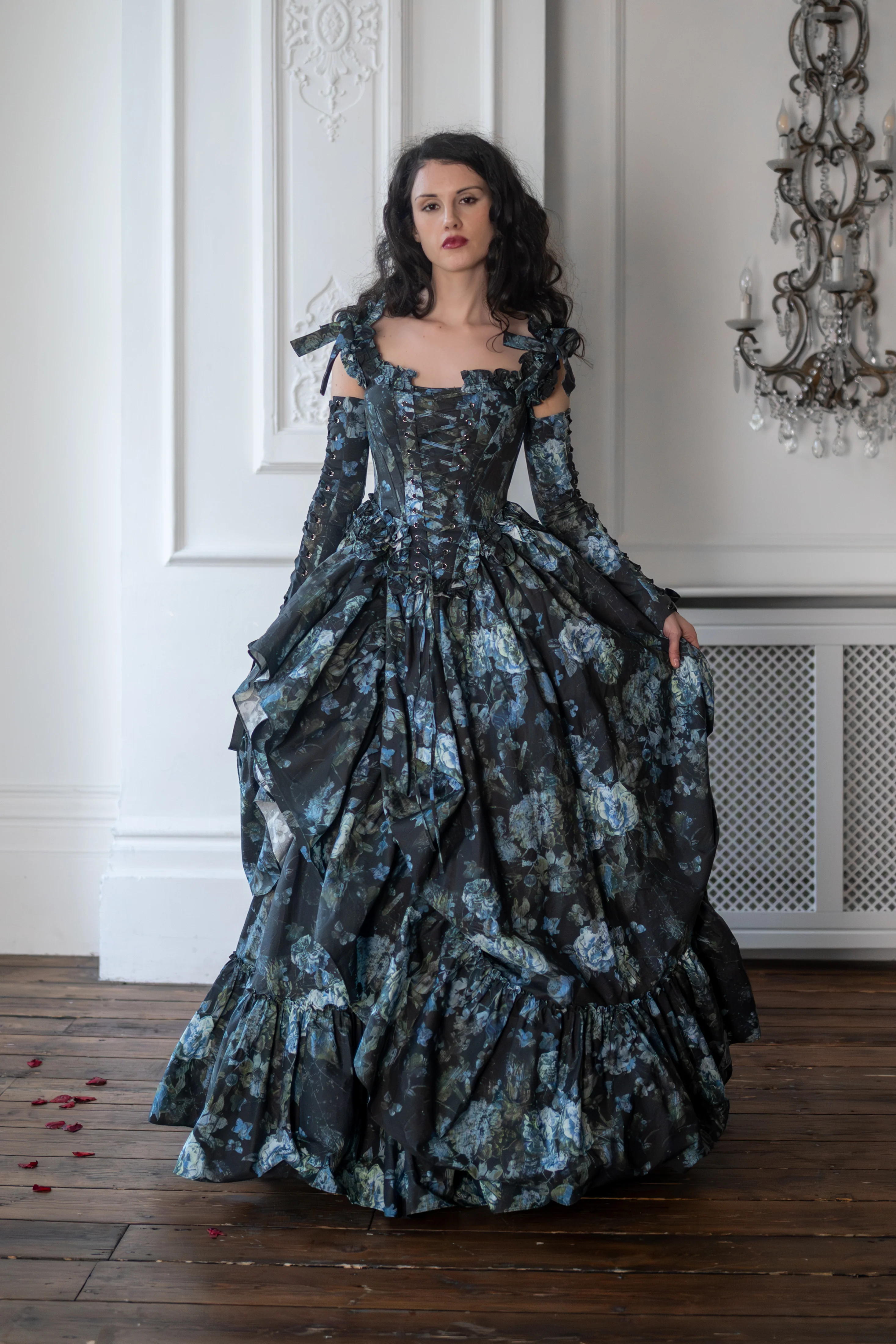 Entwined Souls Pompadour Corset - Image 2