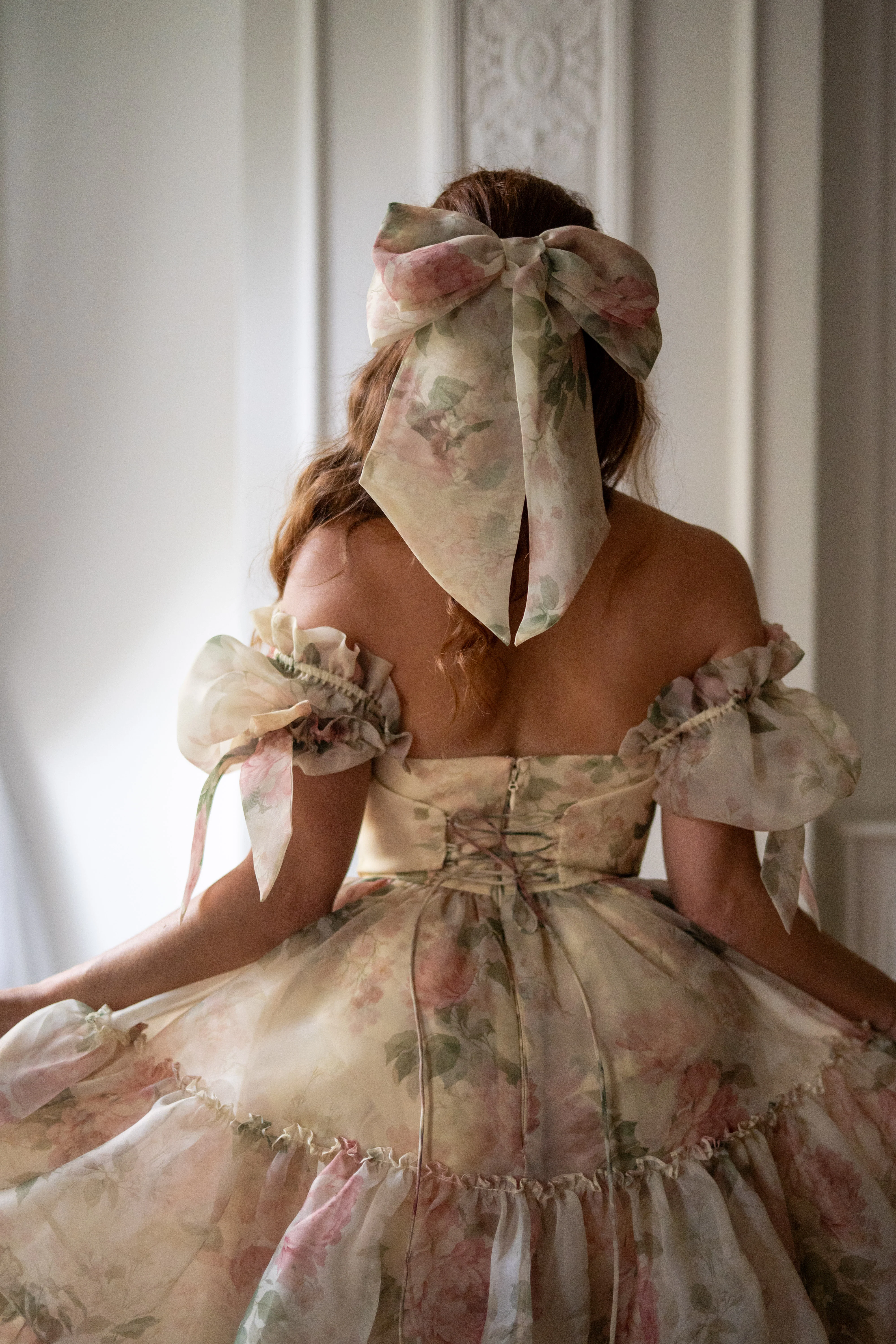 Ever After Organza Winged Hairbow - Image 2