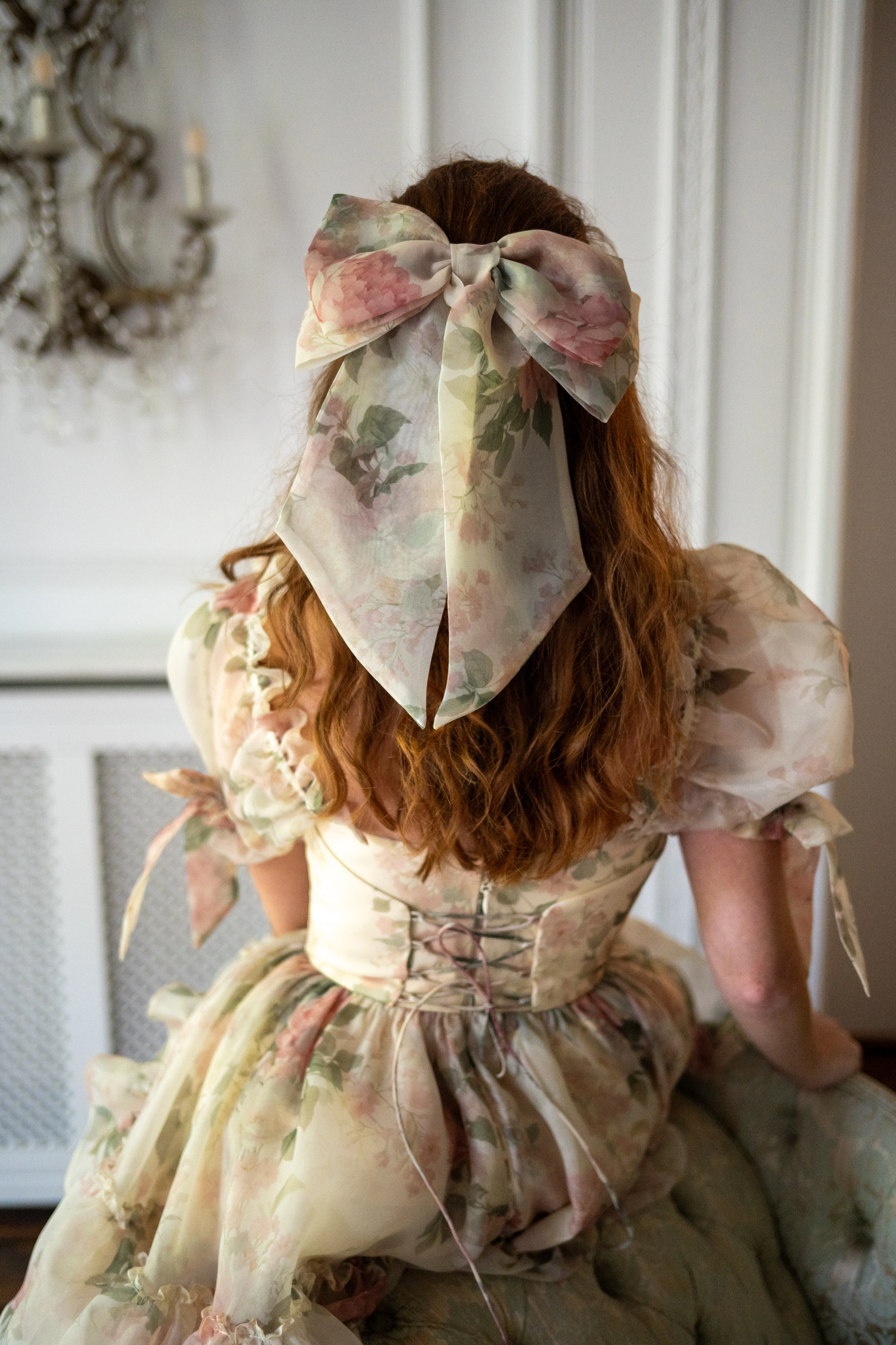 Ever After Organza Winged Hairbow - Image 4