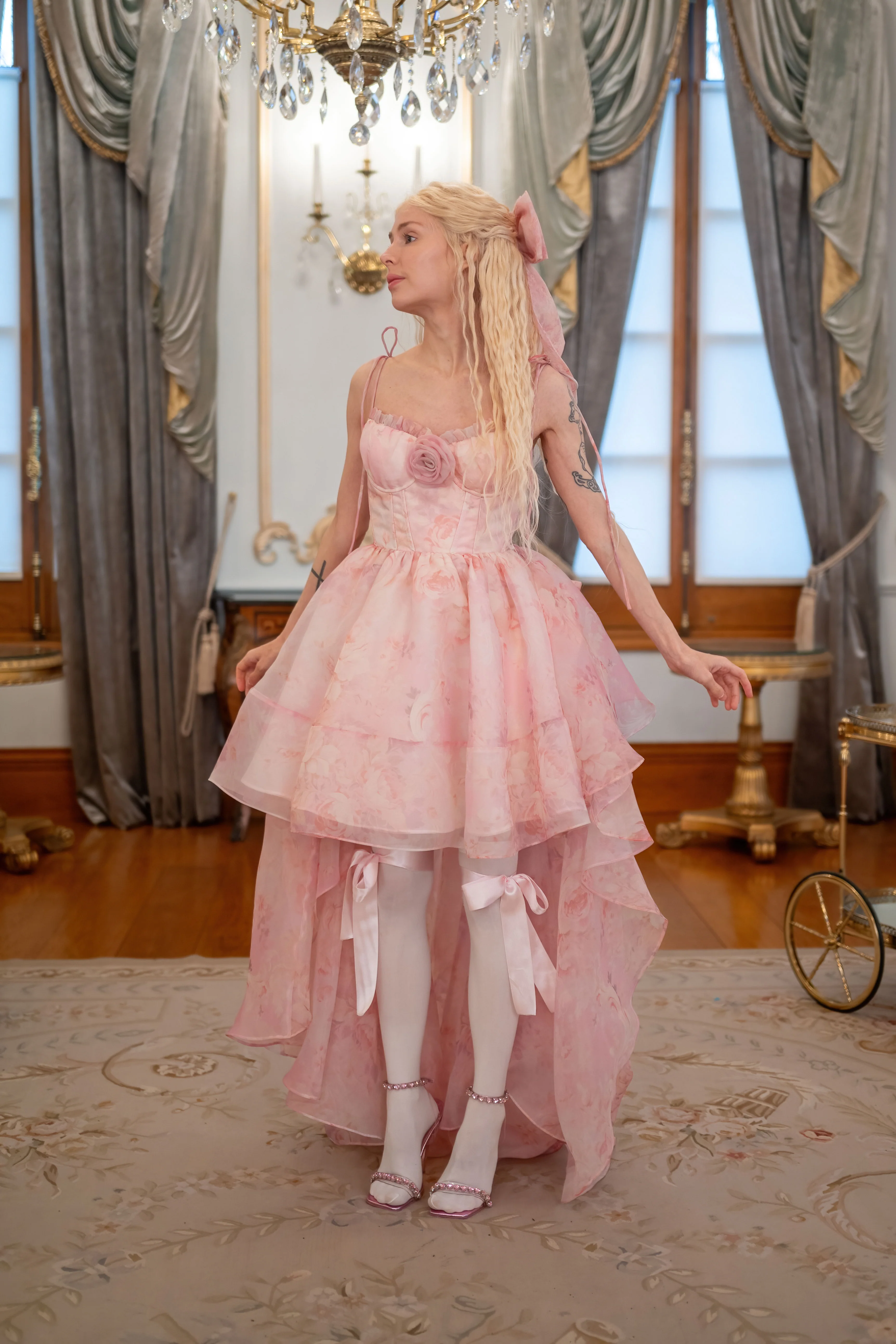 Fantasy Rose Heiress Gown