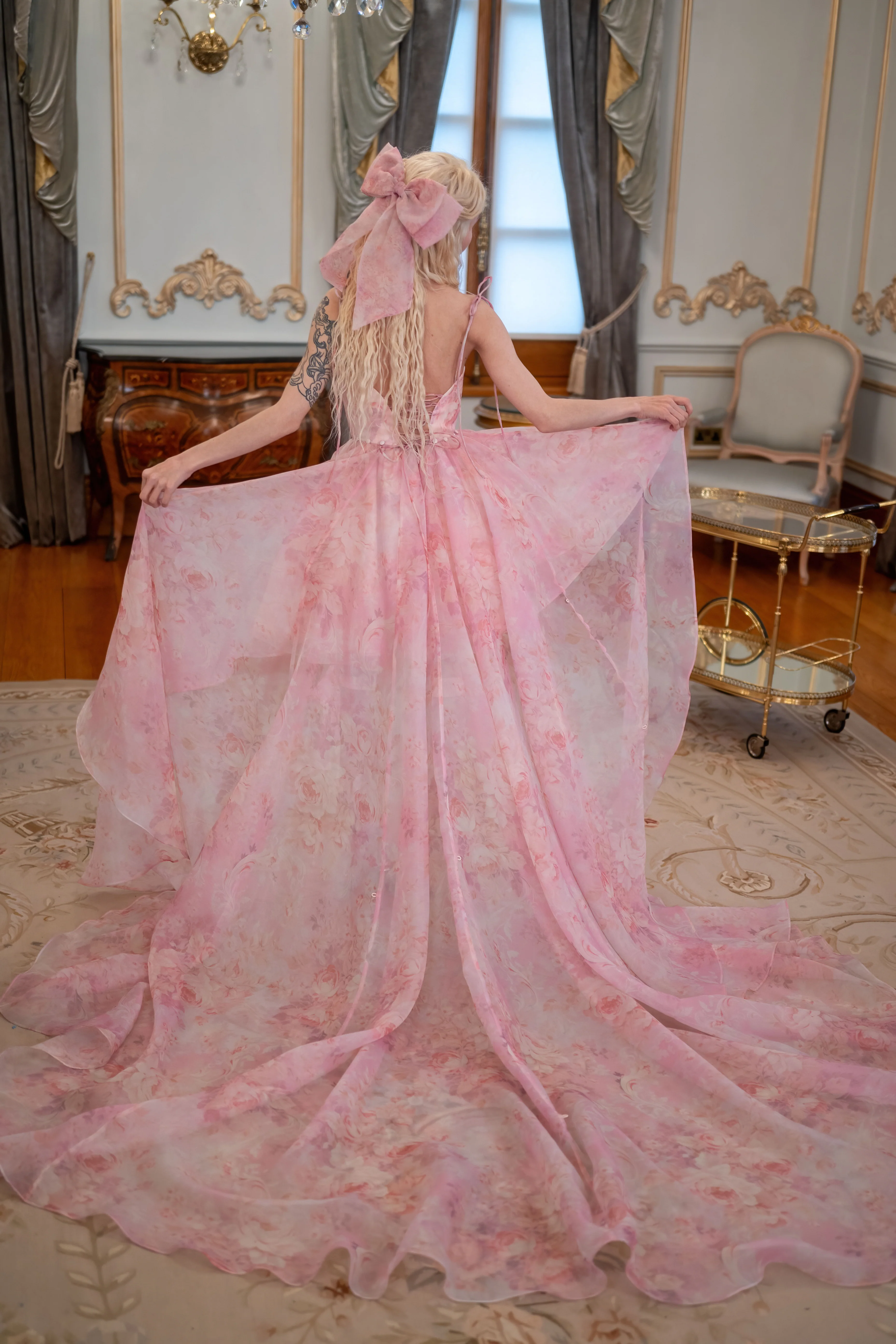 Fantasy Rose Heiress Gown - Image 7