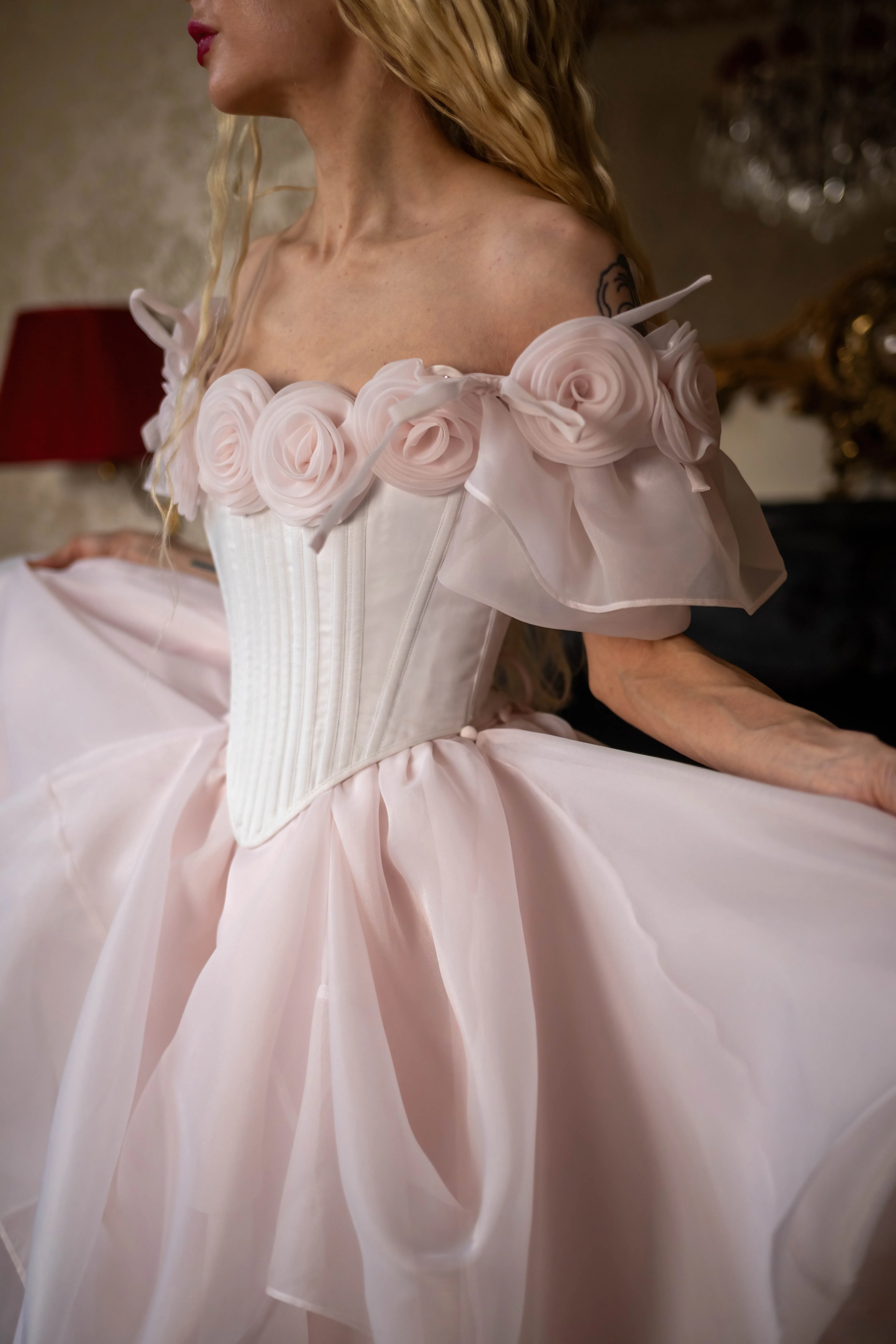 Fleurs de Cerisier Rosebud Corset - Image 14