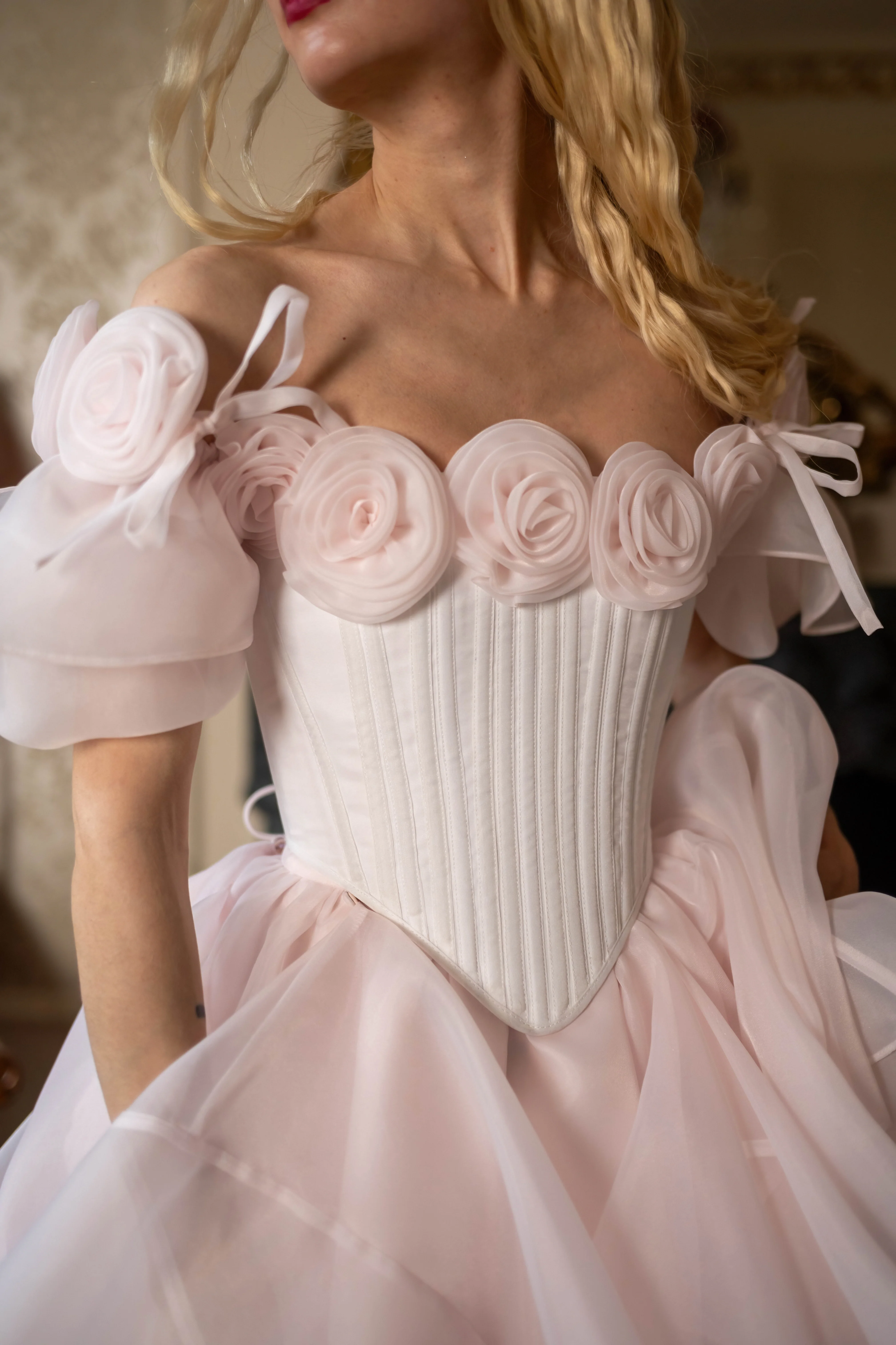 Fleurs de Cerisier Rosebud Corset - Image 4