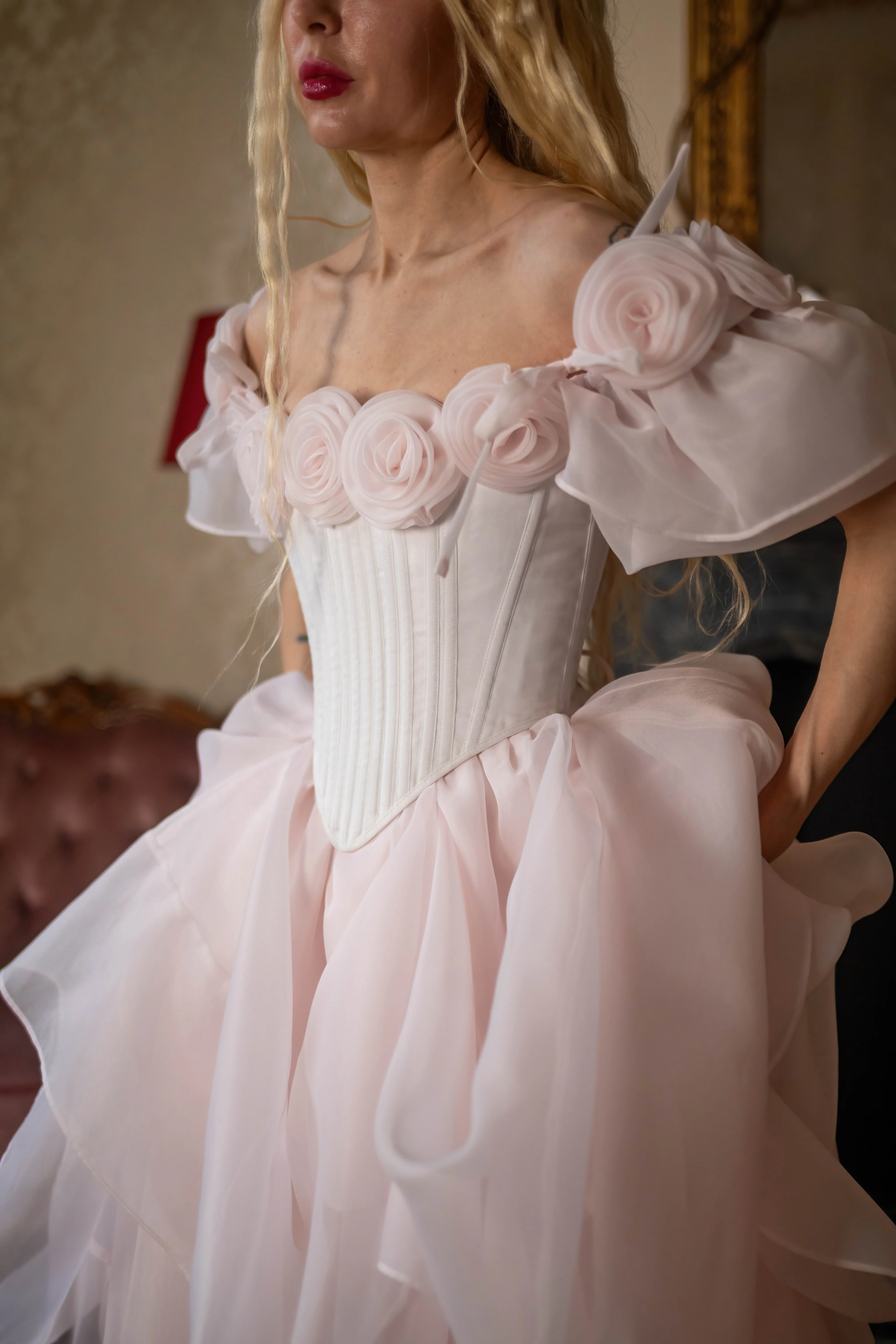 Fleurs de Cerisier Rosebud Corset - Image 7