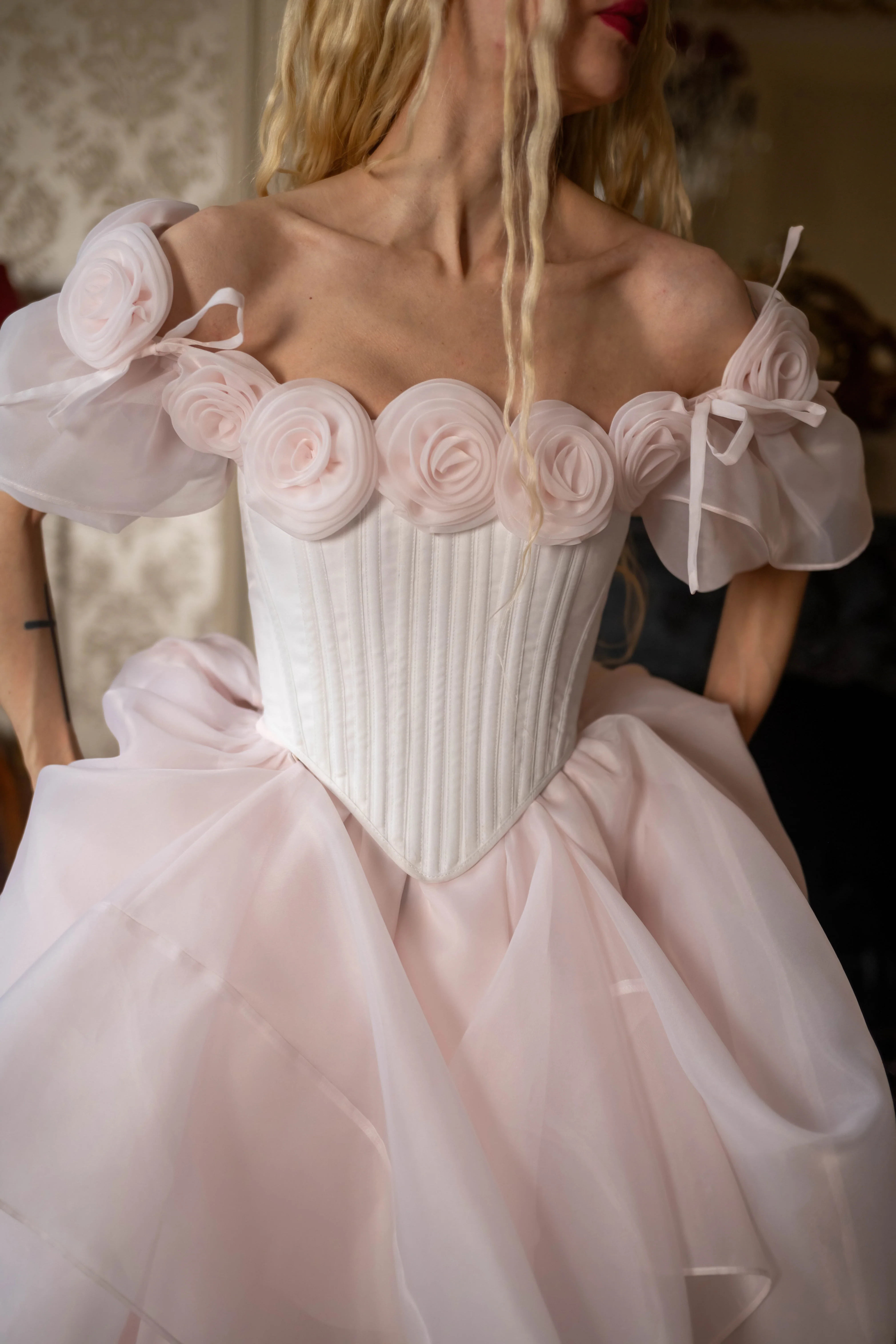 Fleurs de Cerisier Rosebud Corset - Image 8