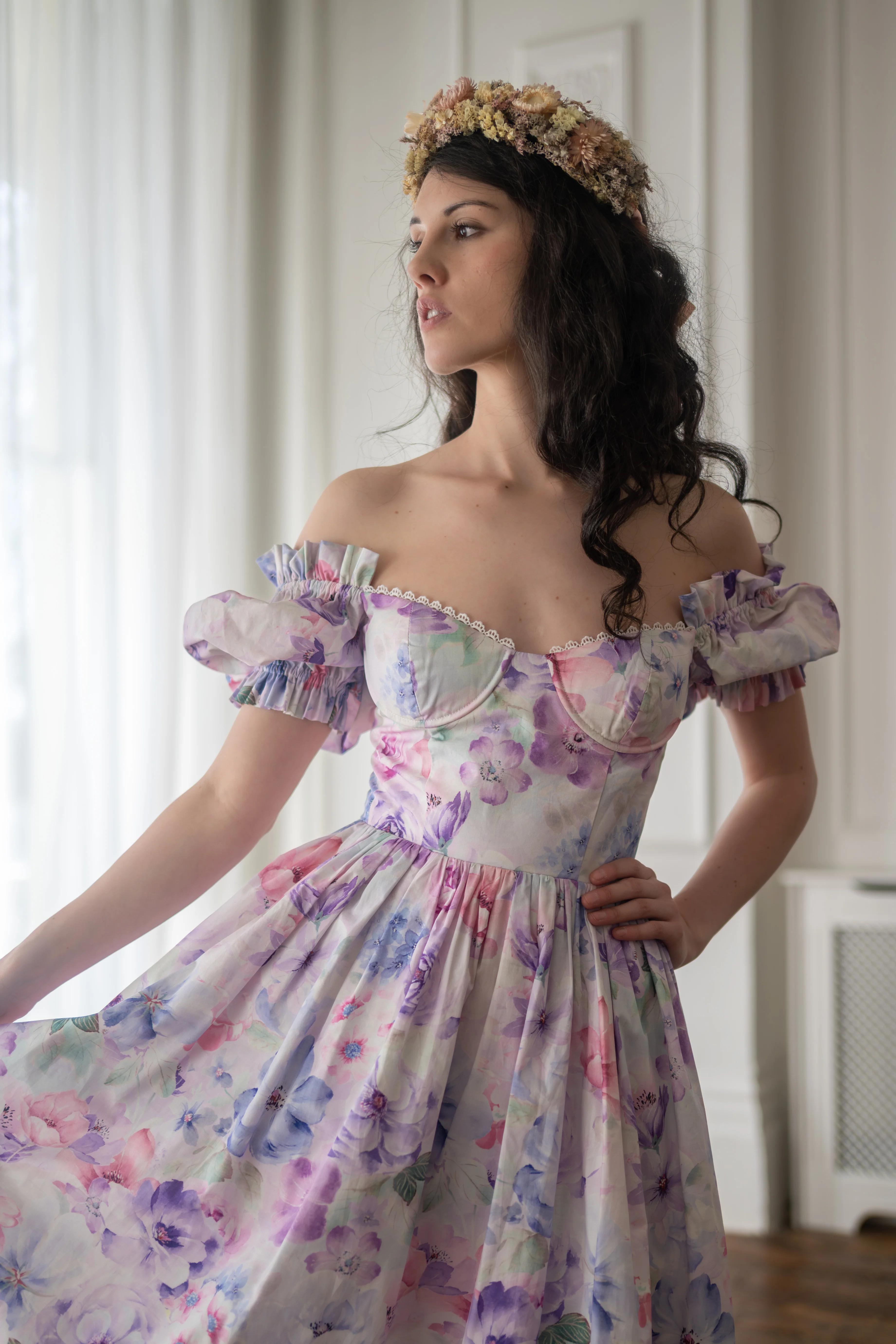 Forgotten Ode Rosewood Dress - Image 2