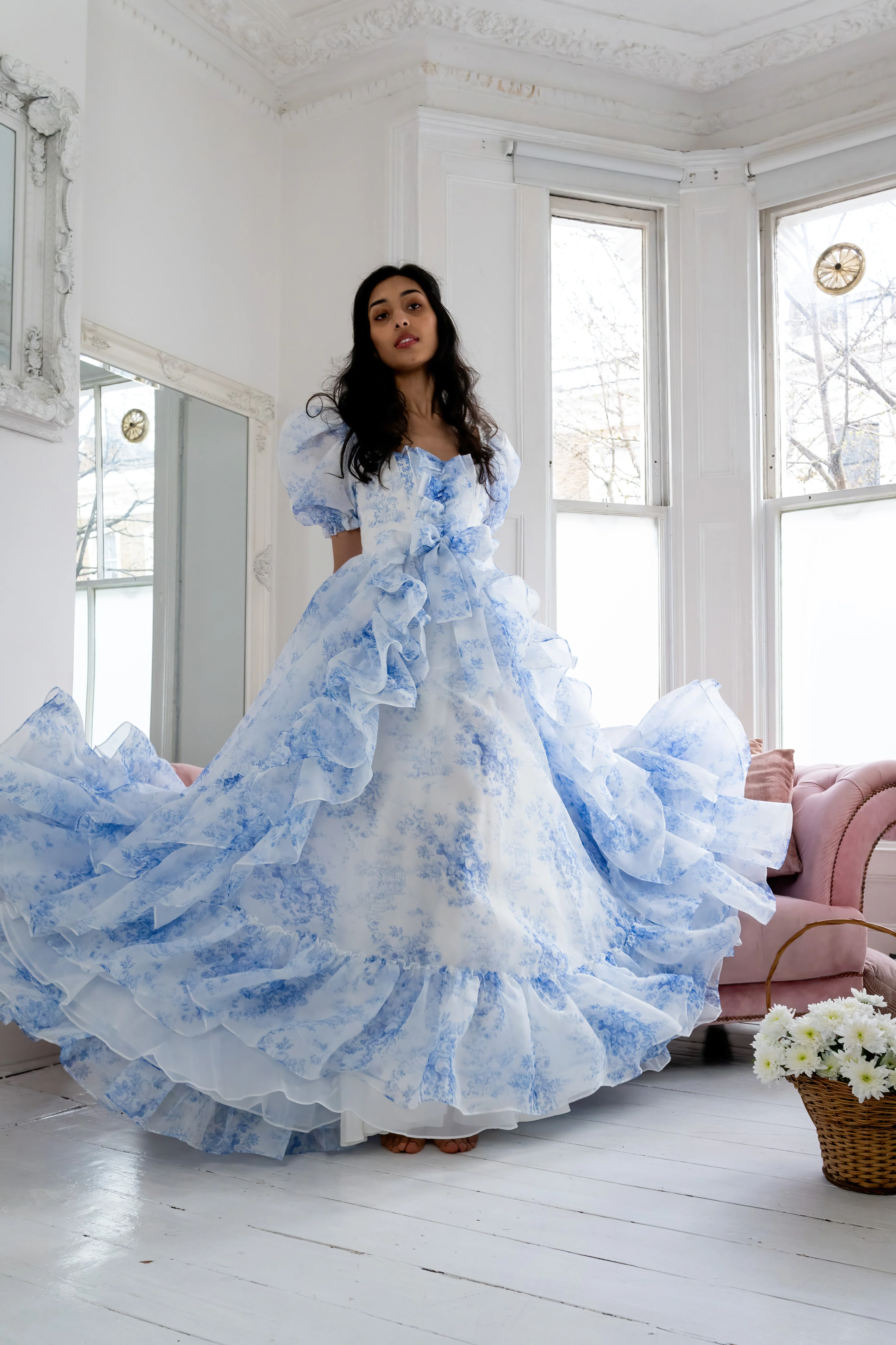 French Porcelain Antoinette Gown - Image 10