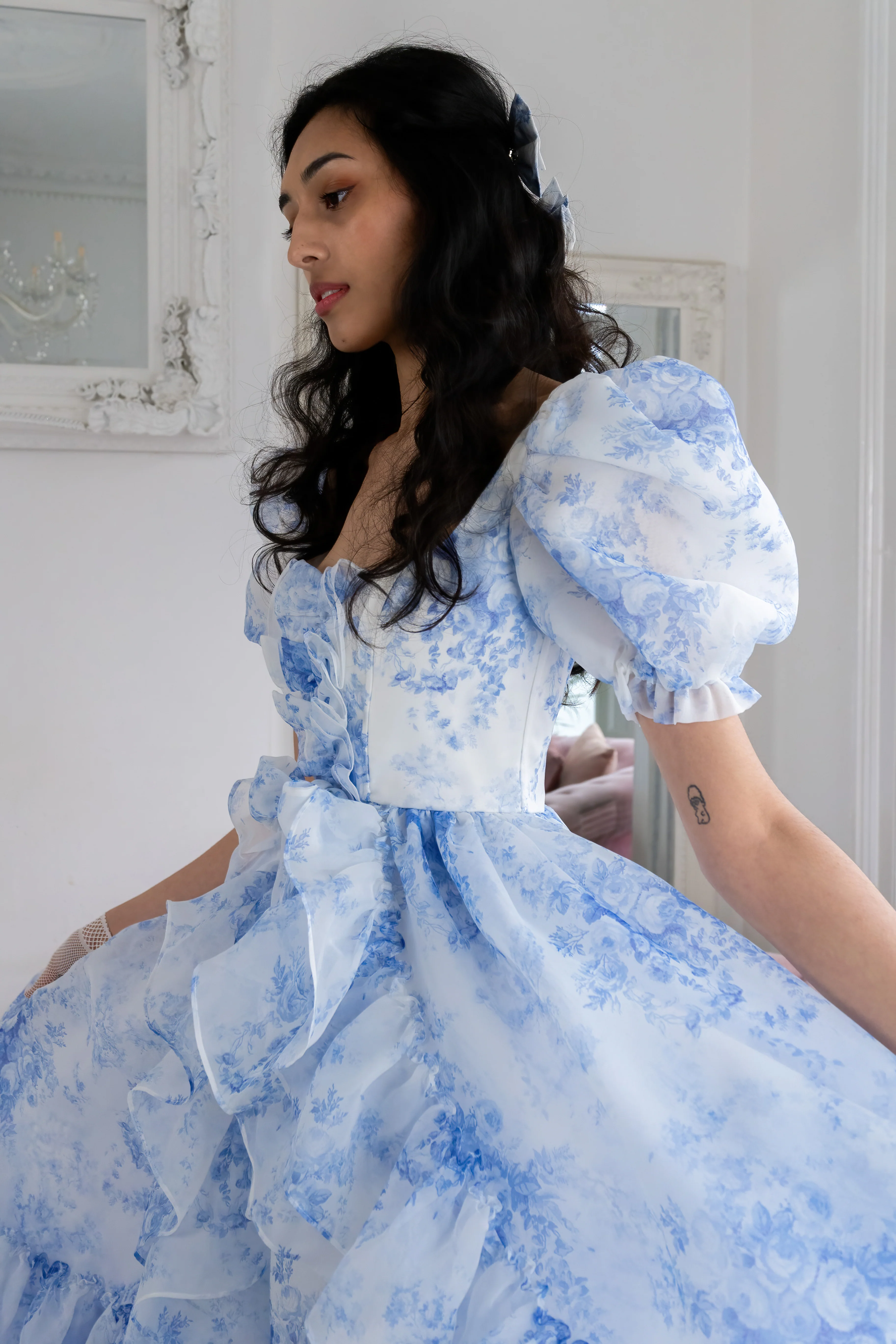 French Porcelain Antoinette Gown - Image 11