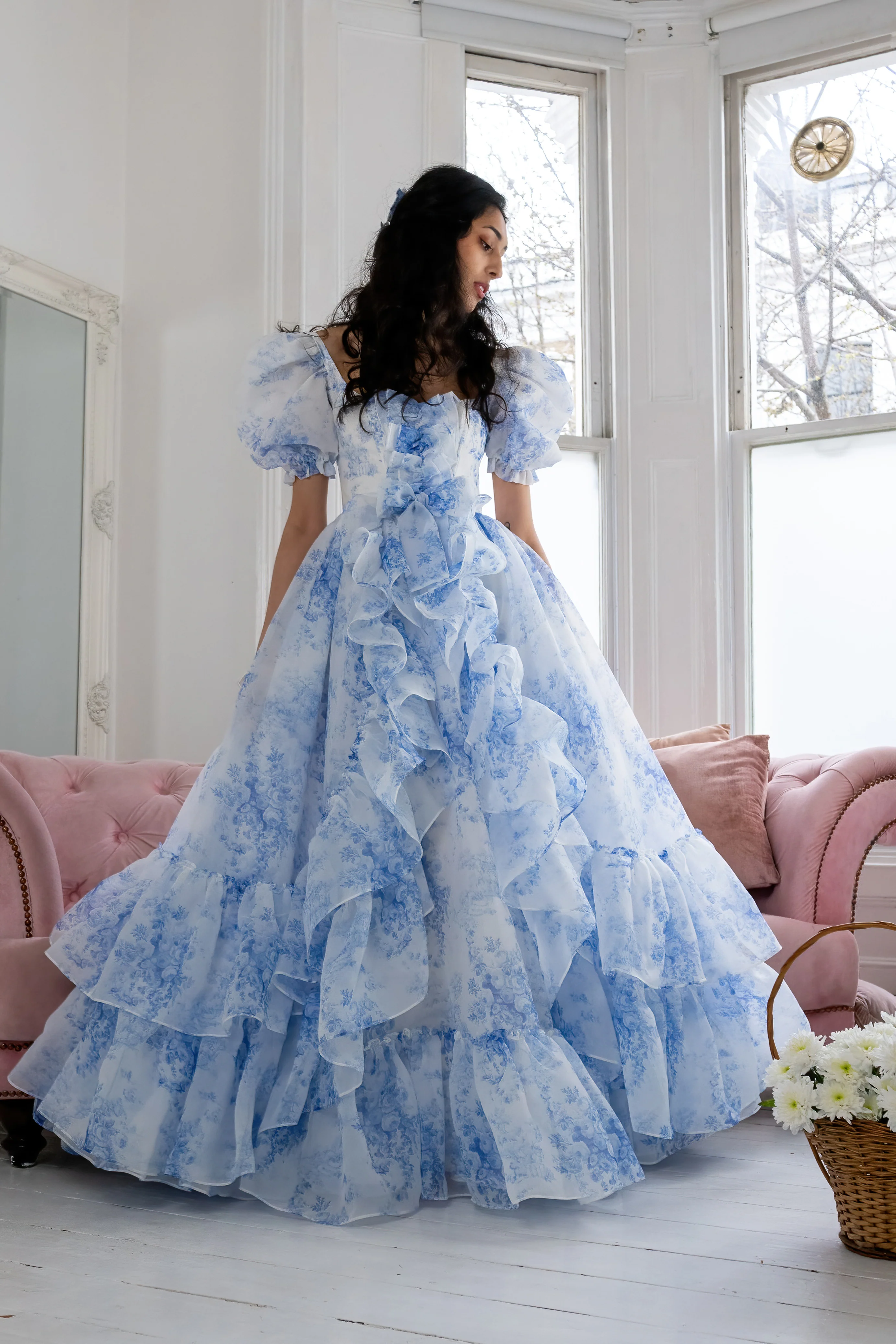 French Porcelain Antoinette Gown - Image 15