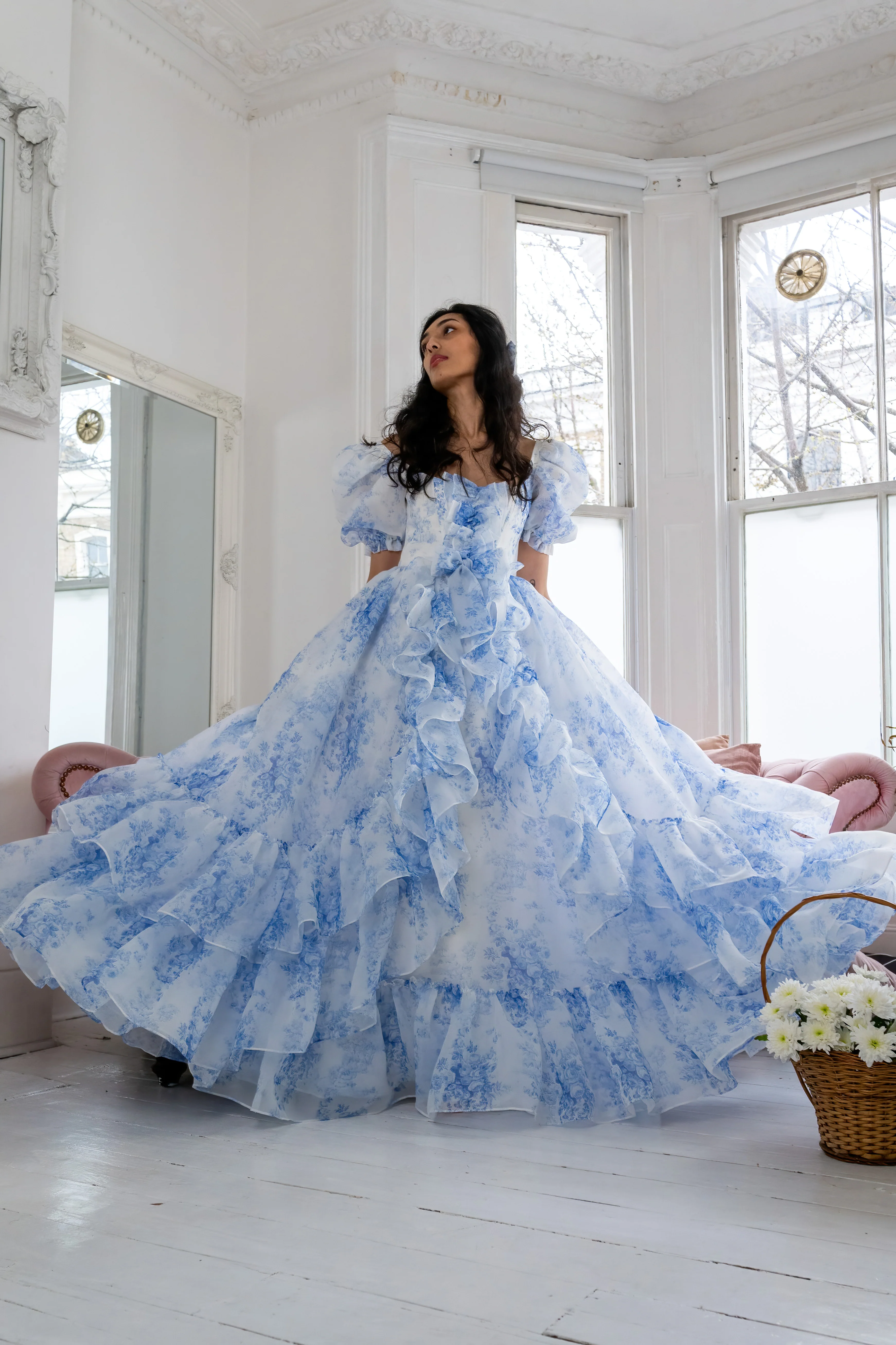 French Porcelain Antoinette Gown - Image 17
