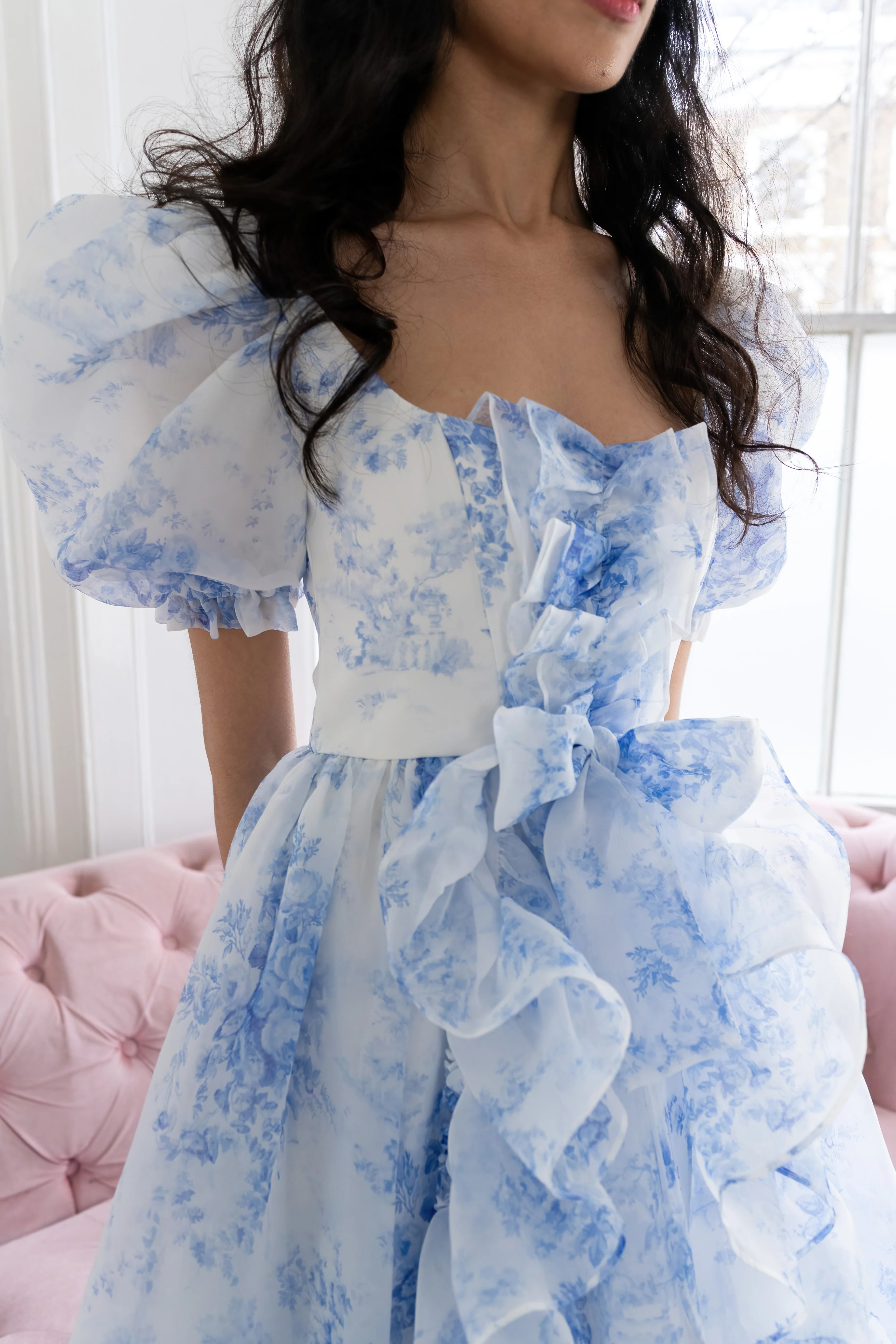 French Porcelain Antoinette Gown - Image 19
