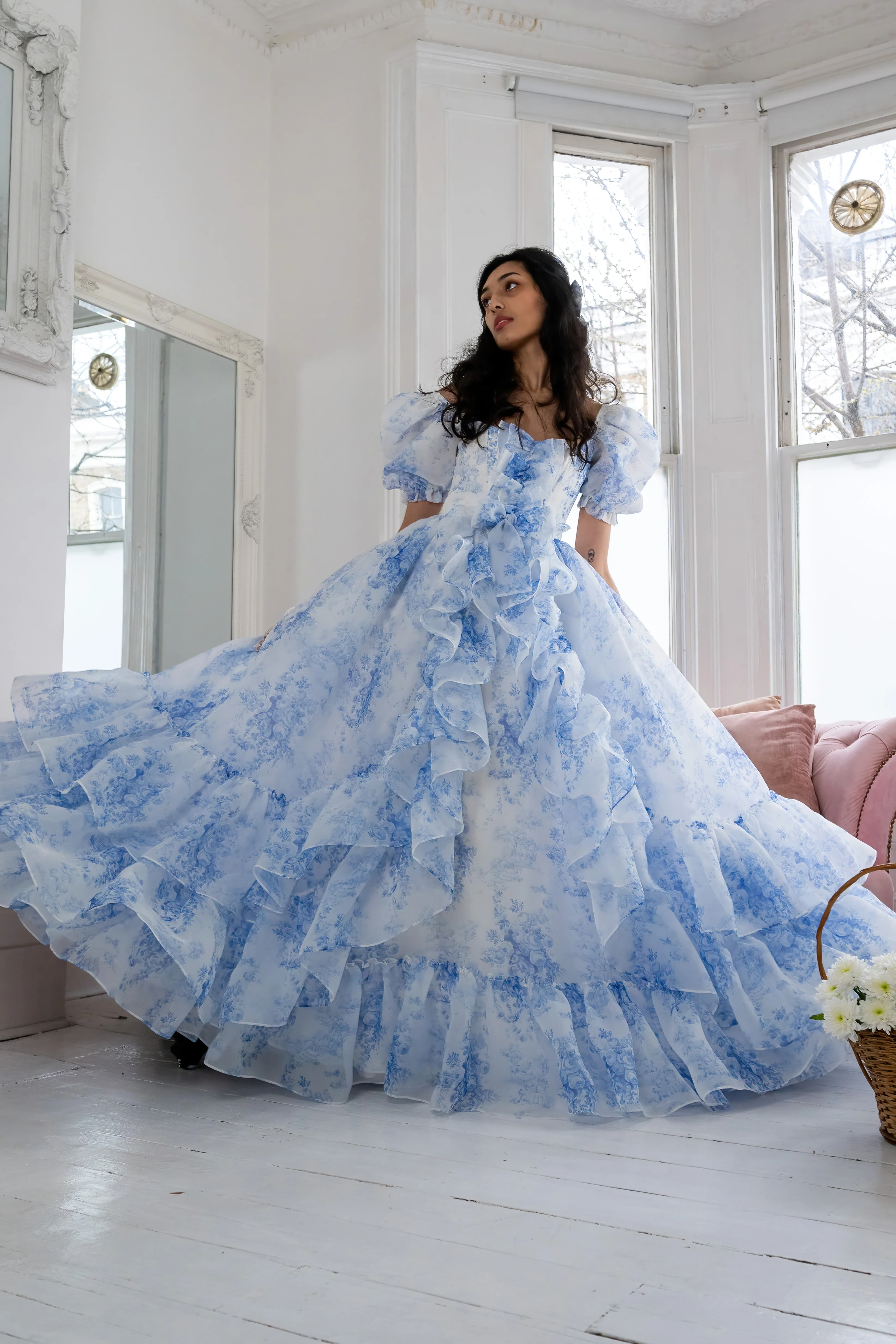 French Porcelain Antoinette Gown - Image 3