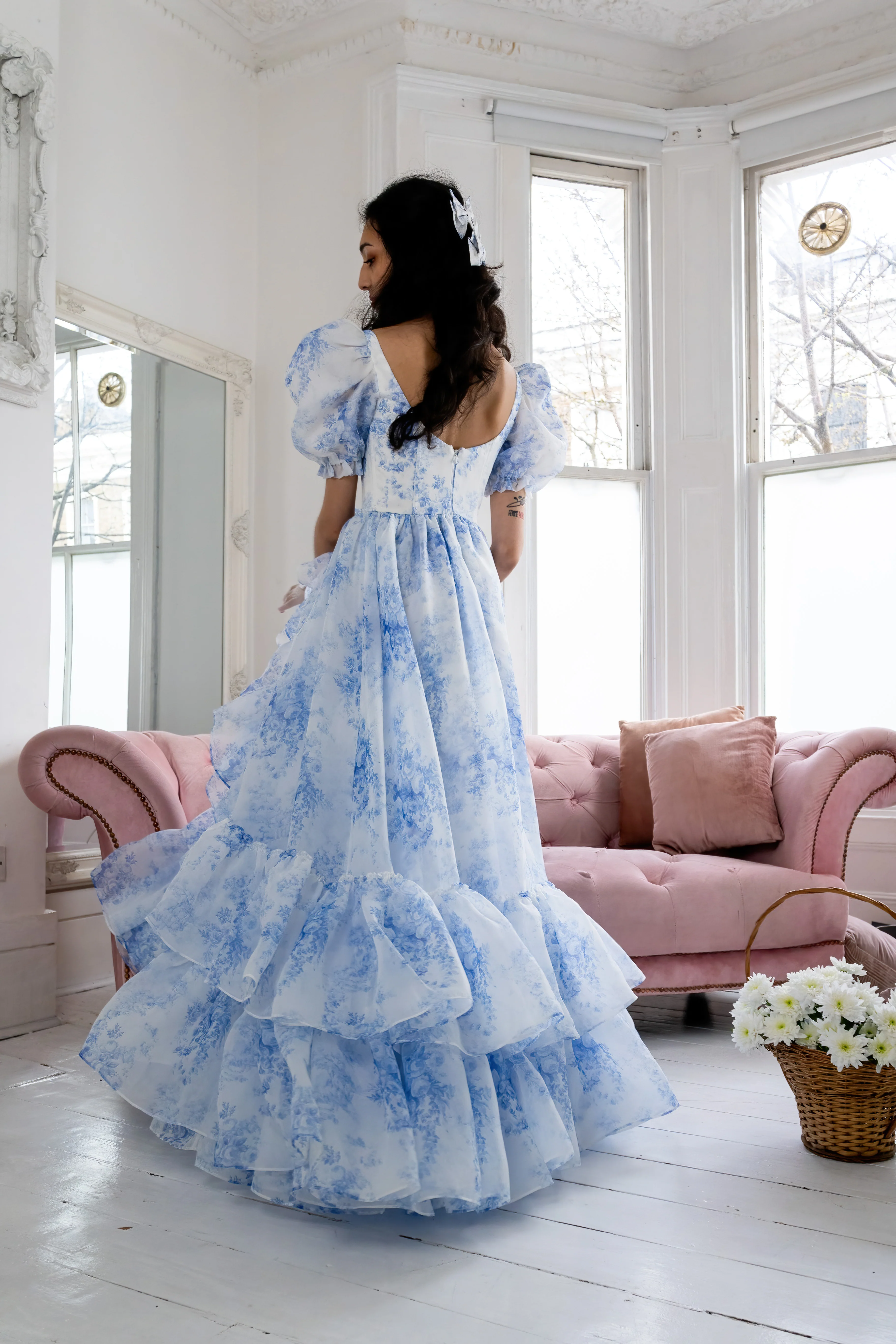 French Porcelain Antoinette Gown - Image 32