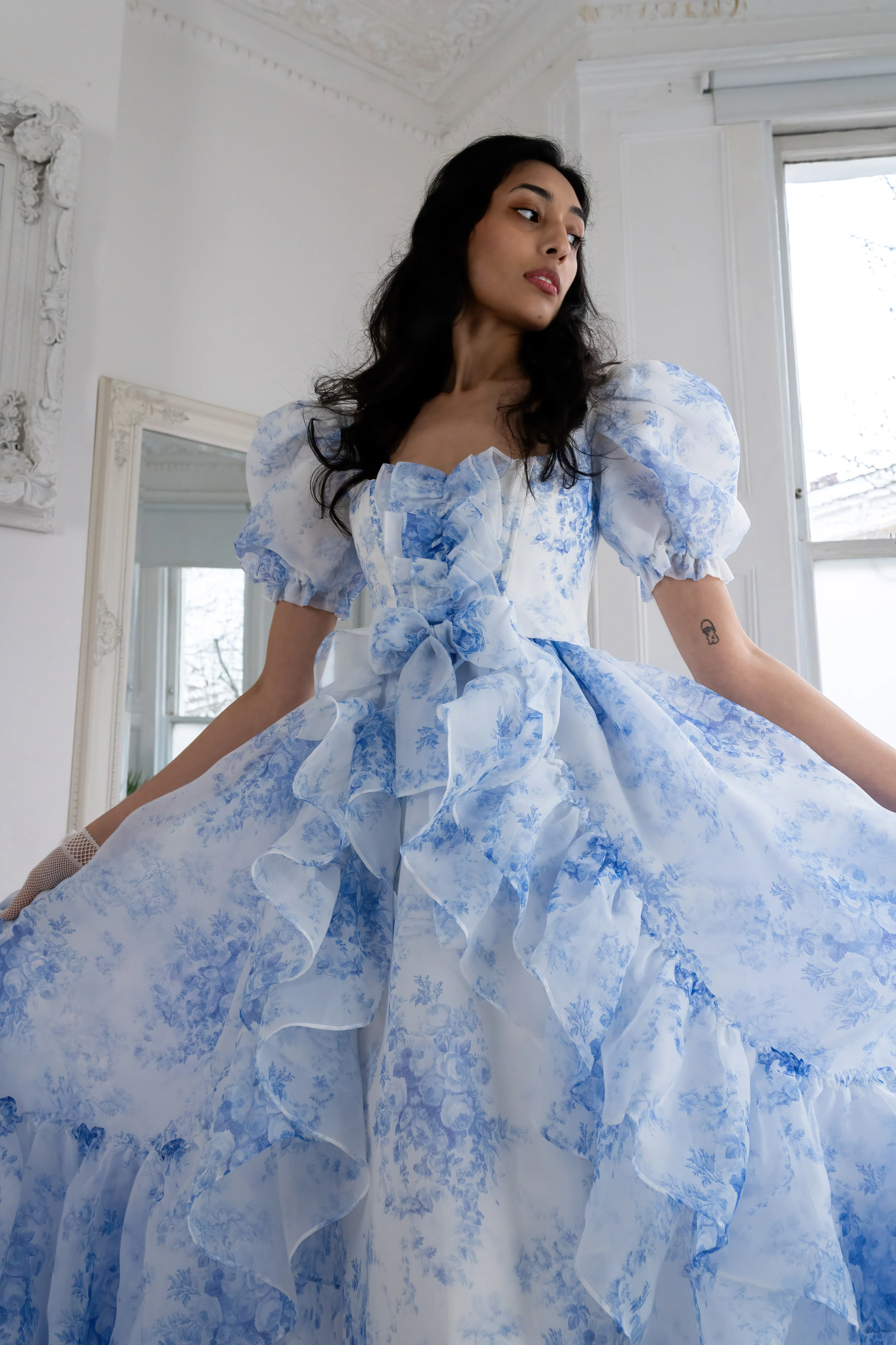 French Porcelain Antoinette Gown - Image 4