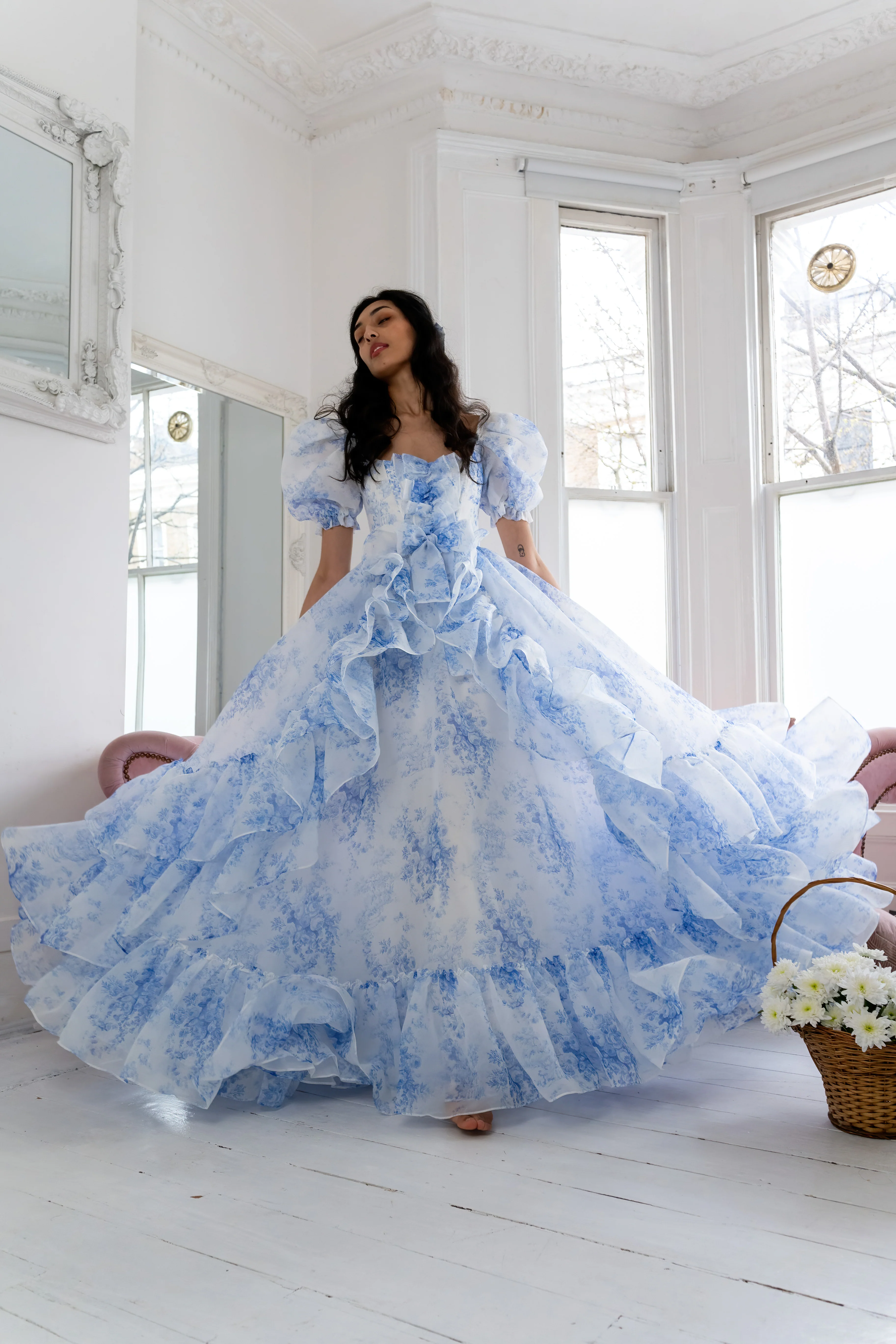 French Porcelain Antoinette Gown - Image 9