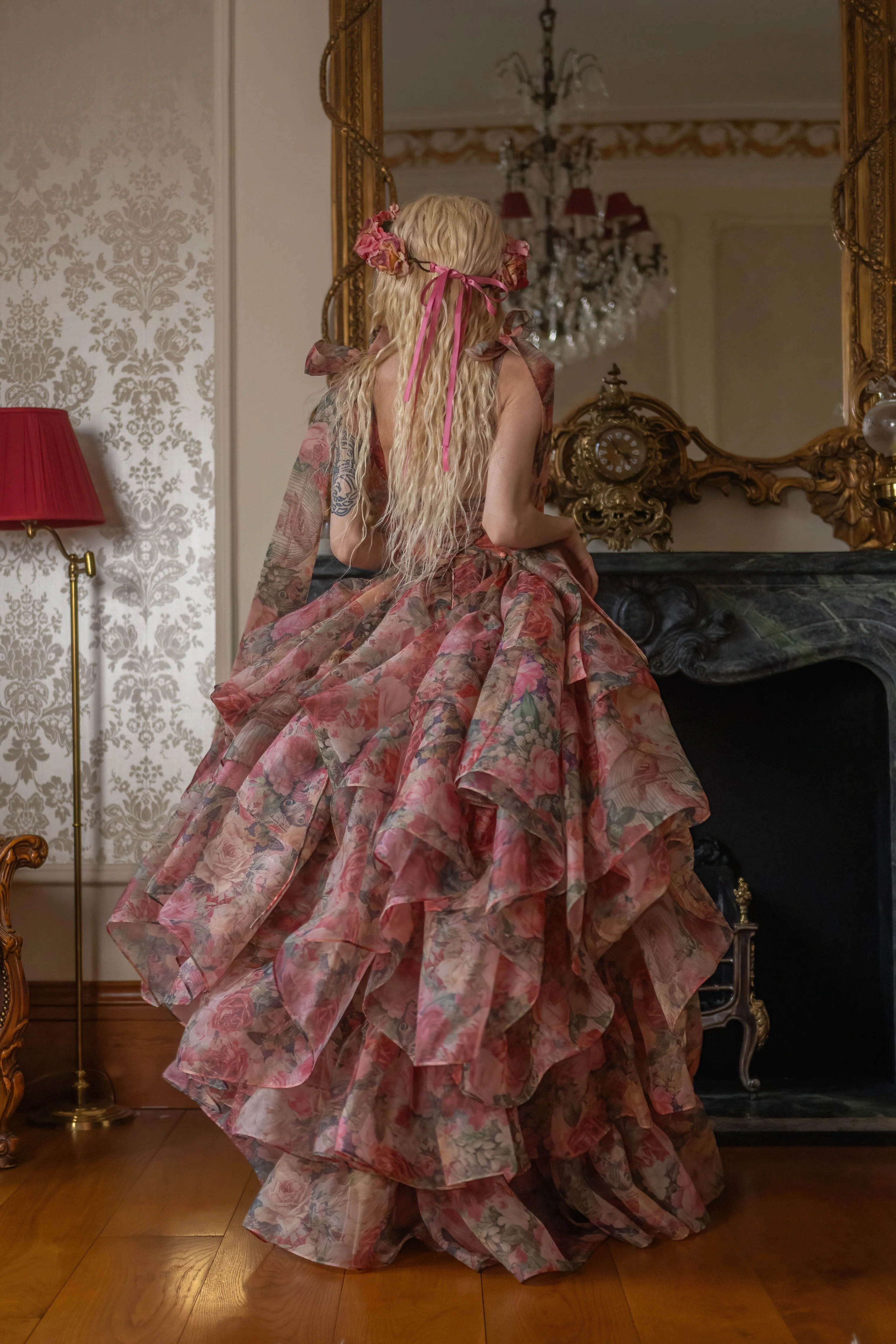 Garden of Eden Empress Train Gown - Image 13
