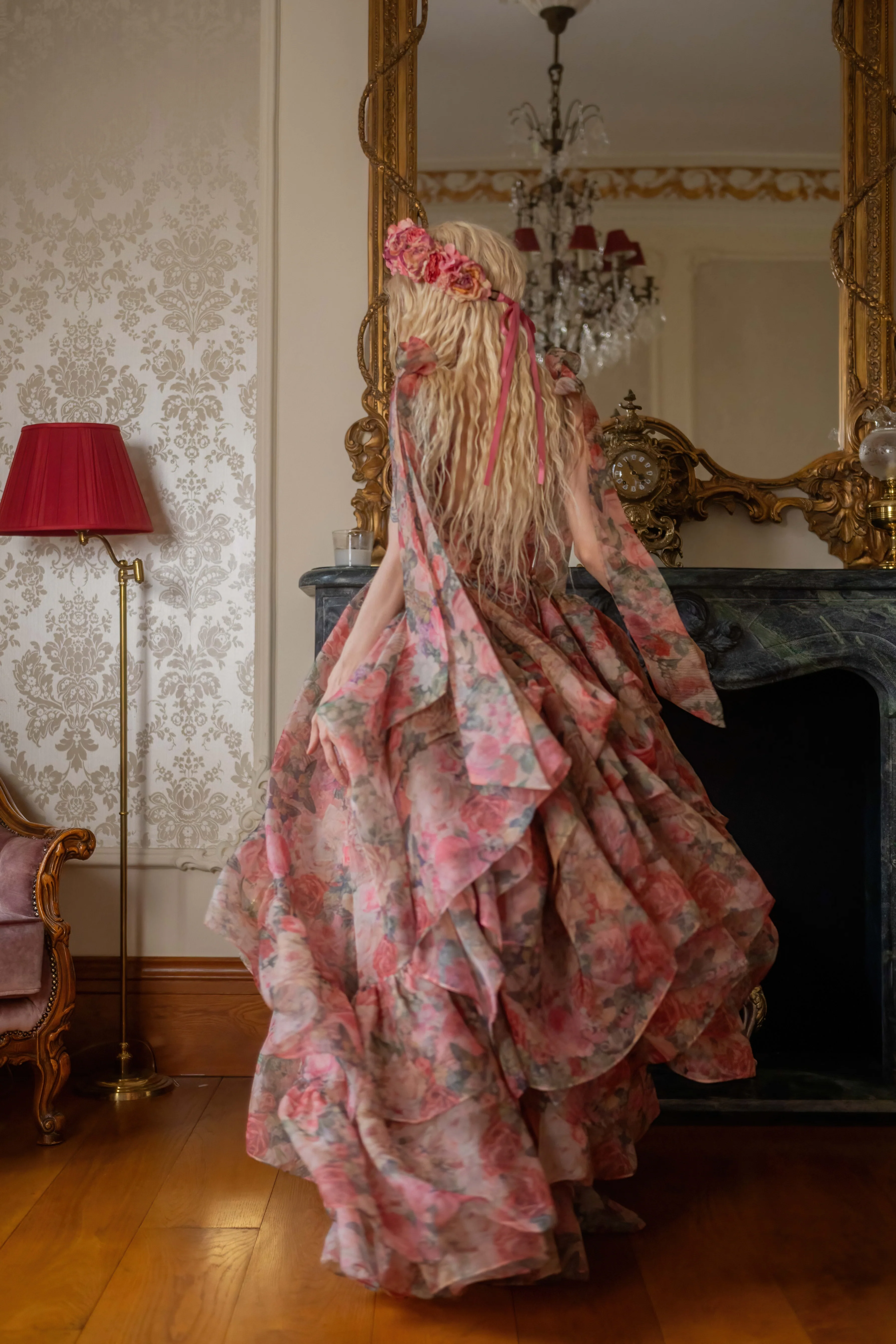 Garden of Eden Empress Train Gown - Image 18